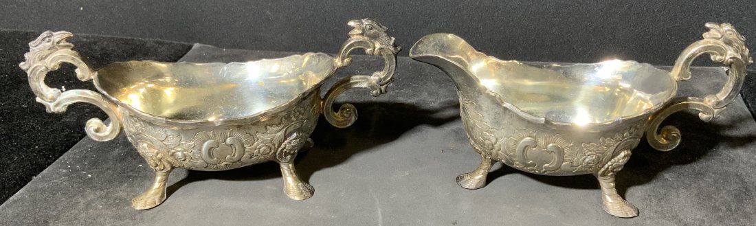 Lot 2 CORBELL & CO Silver Plated Servingware (1 of 12)