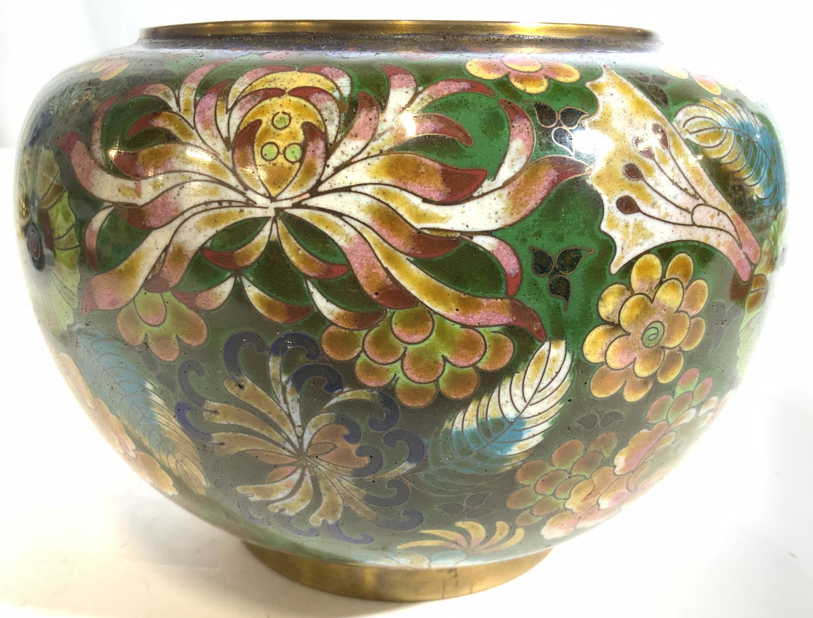 Vintage Asian Cloisonne Vessel (1 of 10)