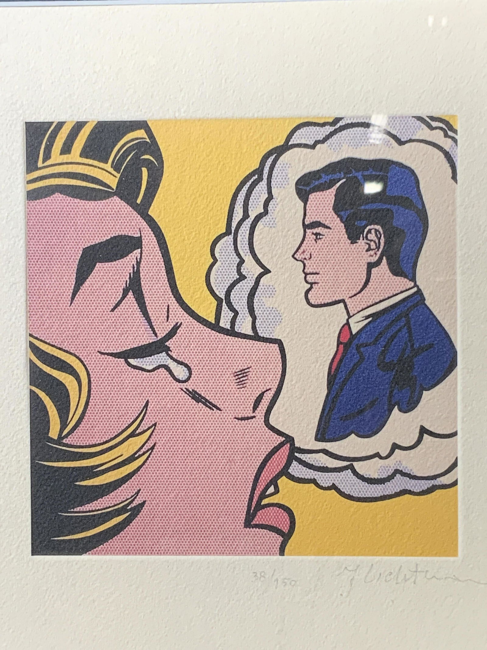 ATTR ROY LICHTENSTEIN Signed Lithograph (1 of 12)