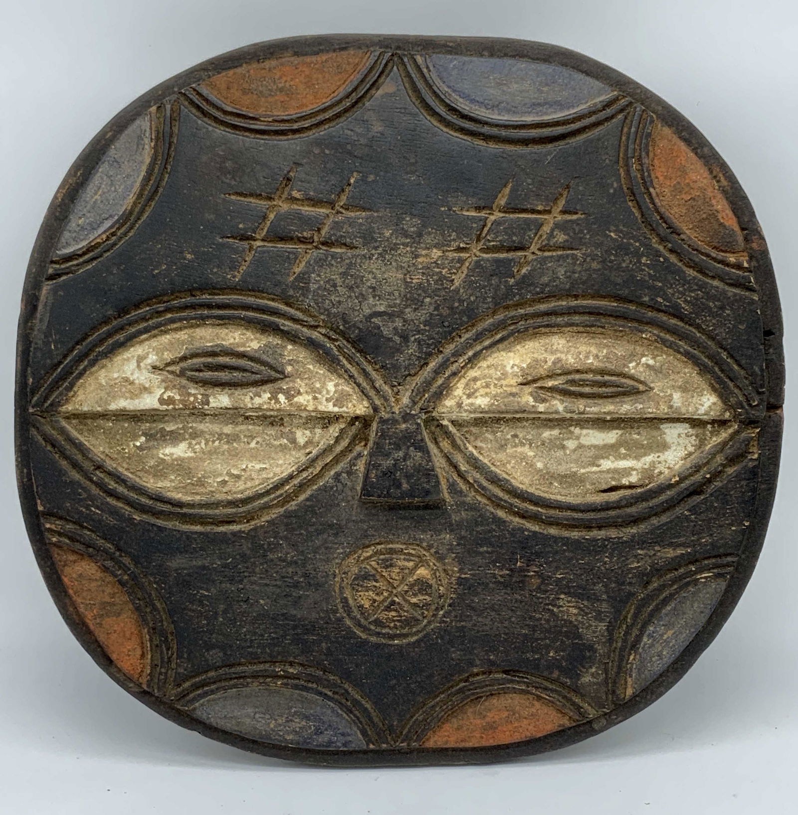 BATEKE Tsaye Wood Ritual Mask, DR CONGO (1 of 8)