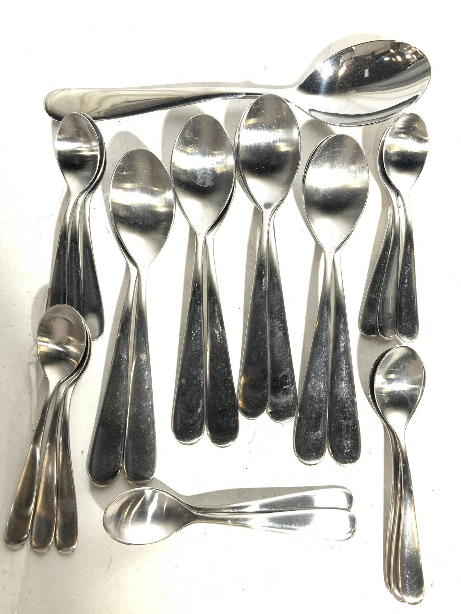 Alessi INOX Nuevo Brushed Stainless Flatware Set (1 of 6)