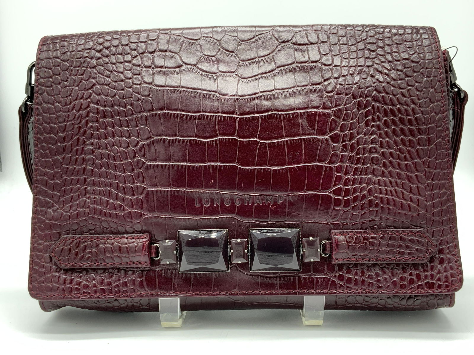 KATE MOSS for LONGCHAMP Ruby Calf Leather Handbag (1 of 11)