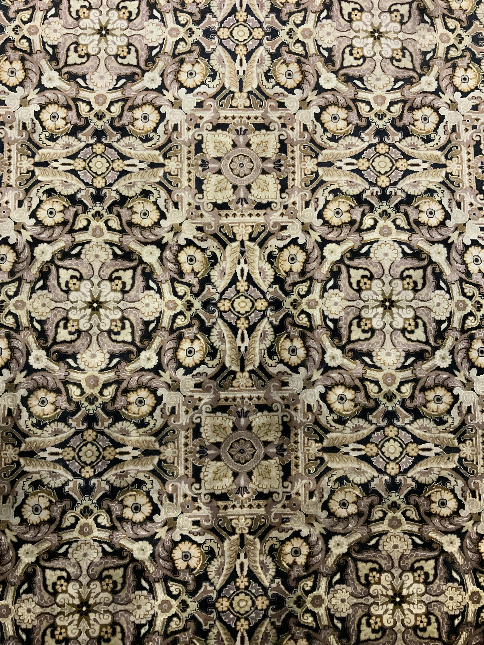 Handmade Persian Style Fringed Wool Rug (1 of 10)