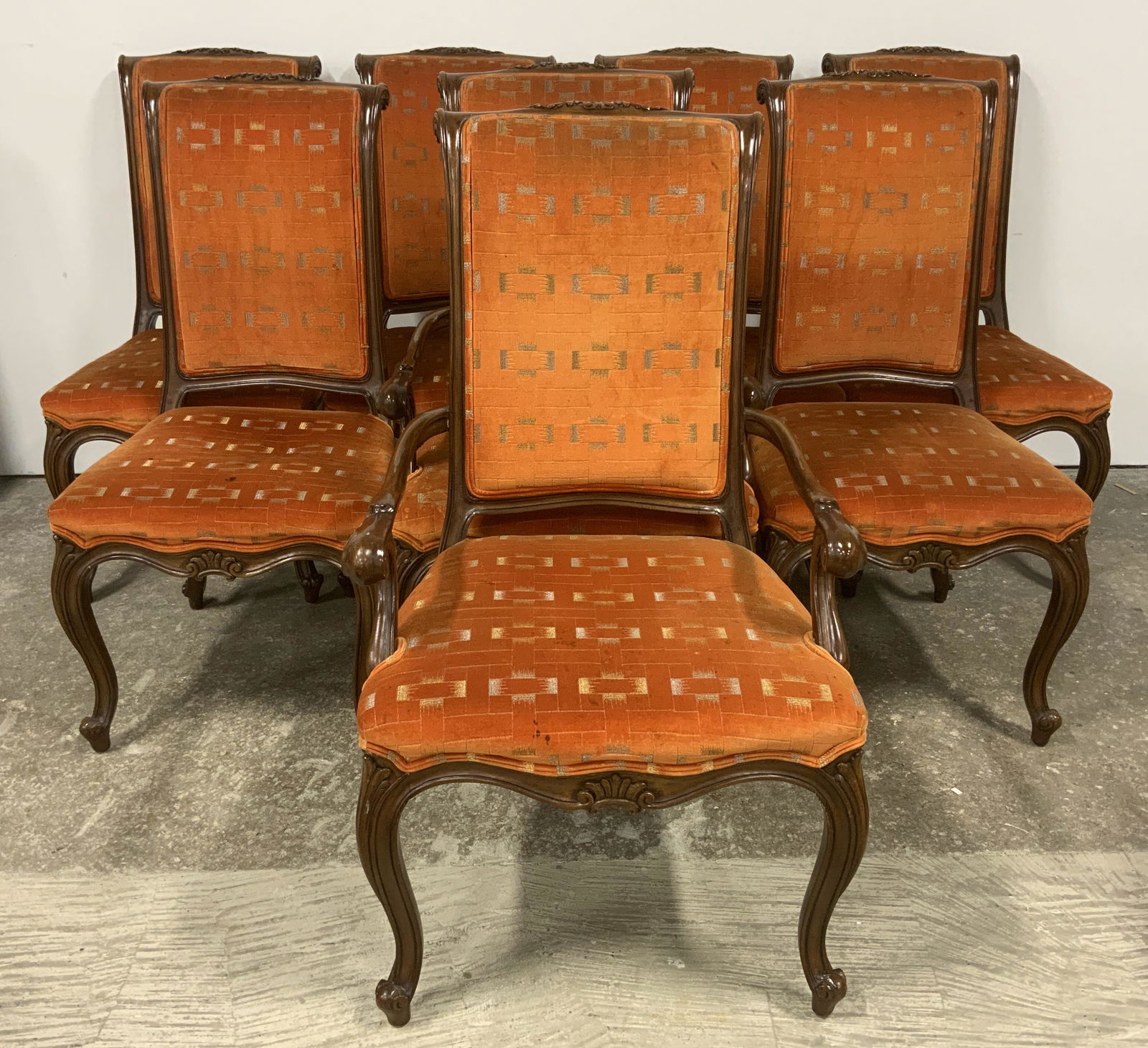 Group Lot 8 Vintage KARGES Dining Chairs (1 of 15)