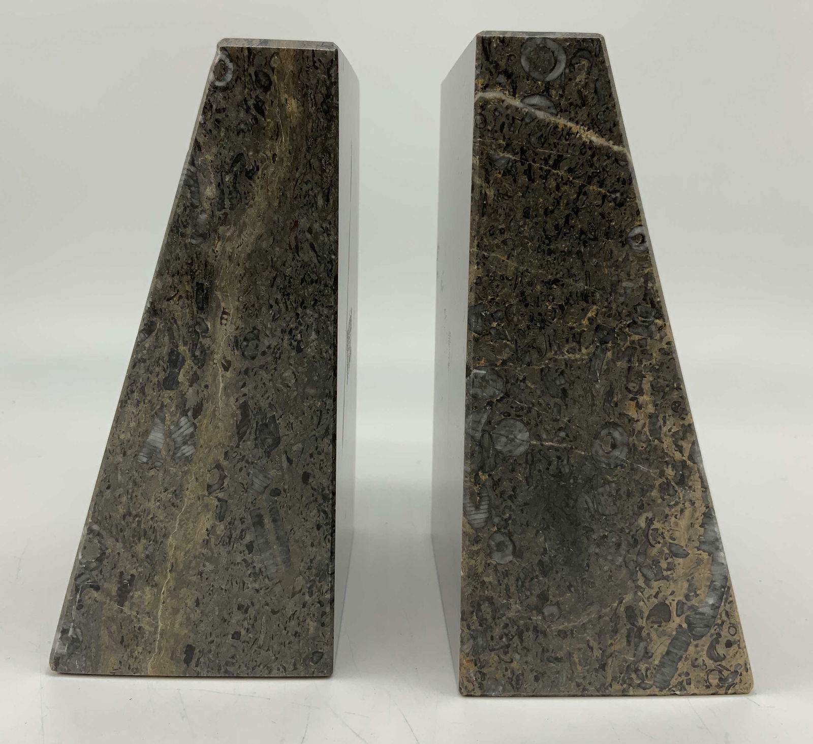 Natural Stone Marble Modern Book Ends (1 of 5)