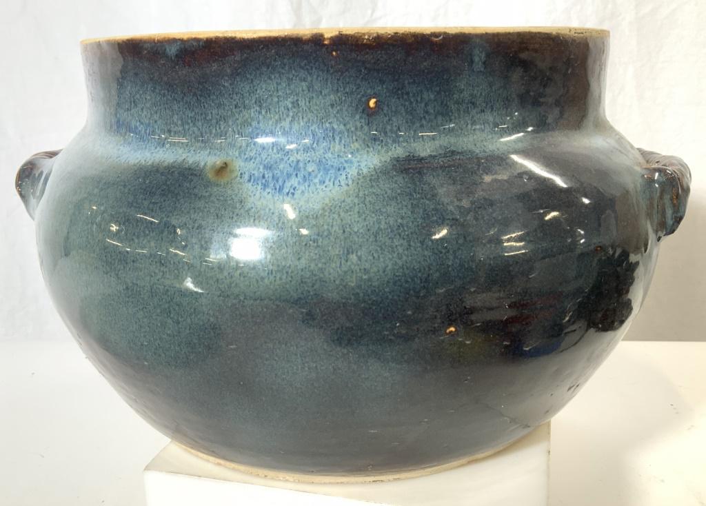 Mid Century Glazed Ceramic Planter/ Bowl (1 of 7)