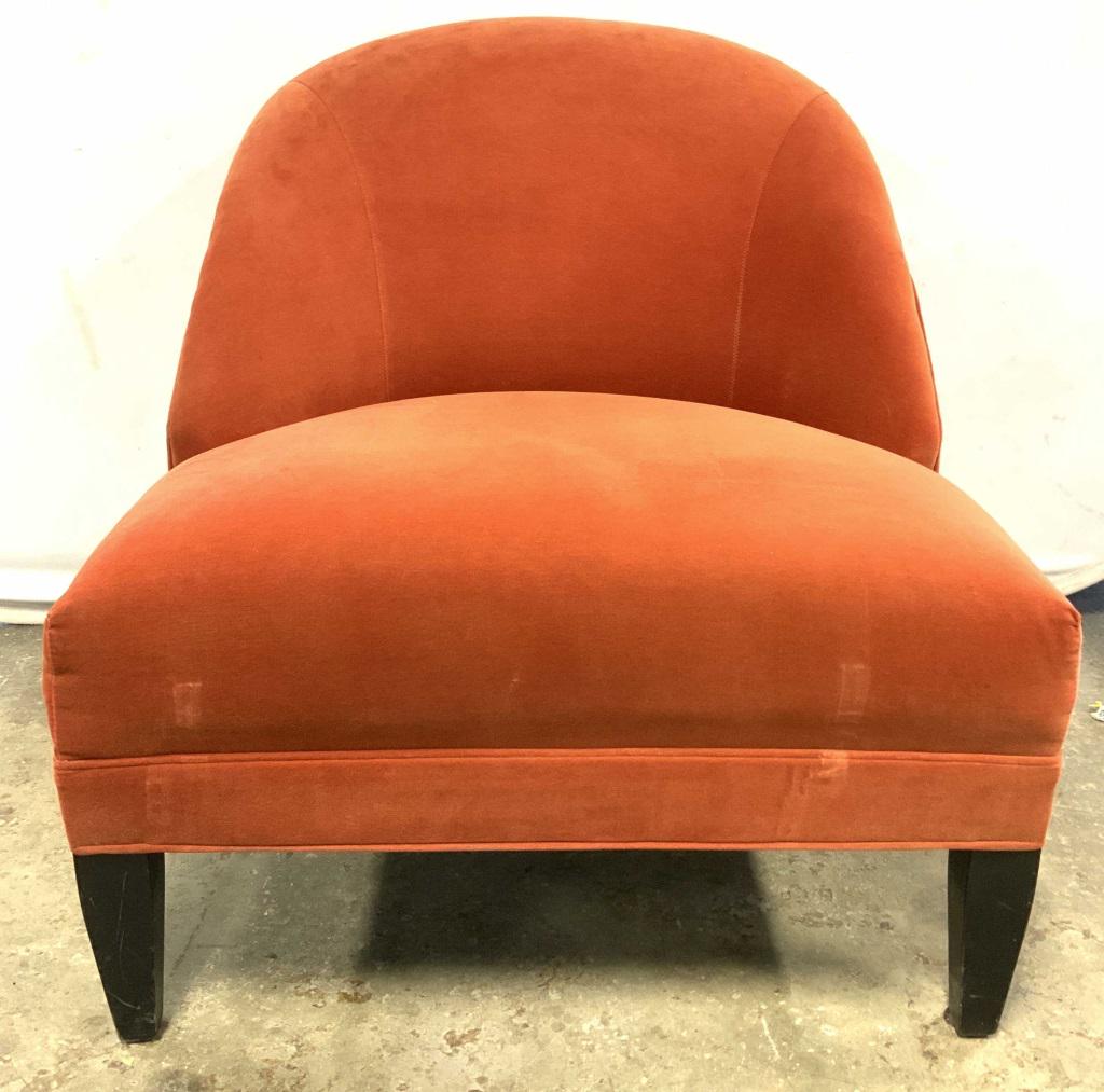 MITCHELL GOLD Barrel Back Armless Chair (1 of 10)