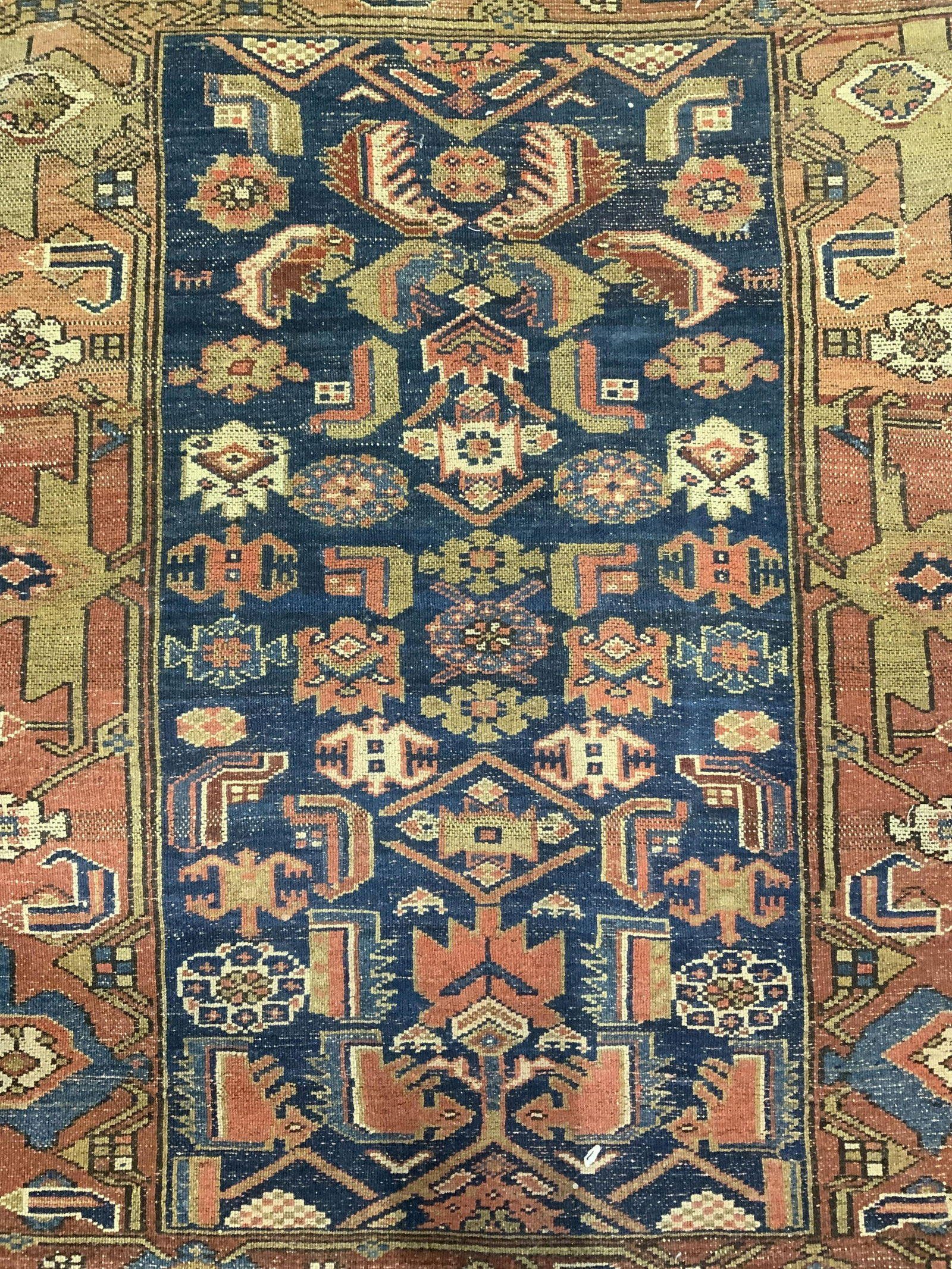 Antique Handmade Turkish Wool Area Rug (1 of 9)