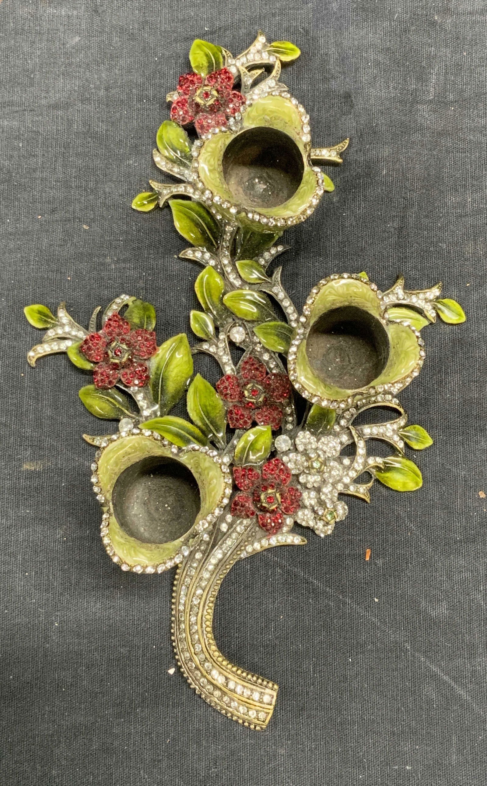 OLIVIA RIEGEL Bejoux & Enamel Candle Holder (1 of 5)