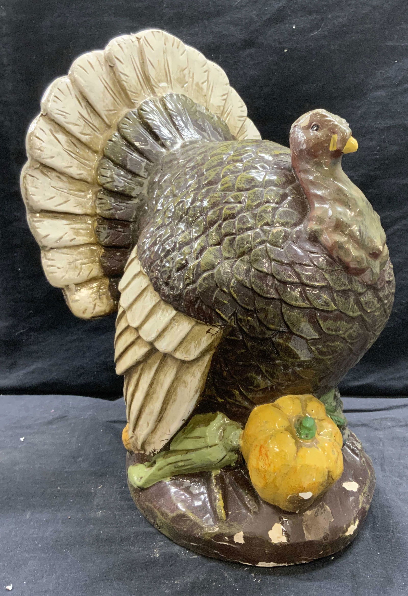 Vintage Hand Painted Ceramic Turkey figural (1 of 9)
