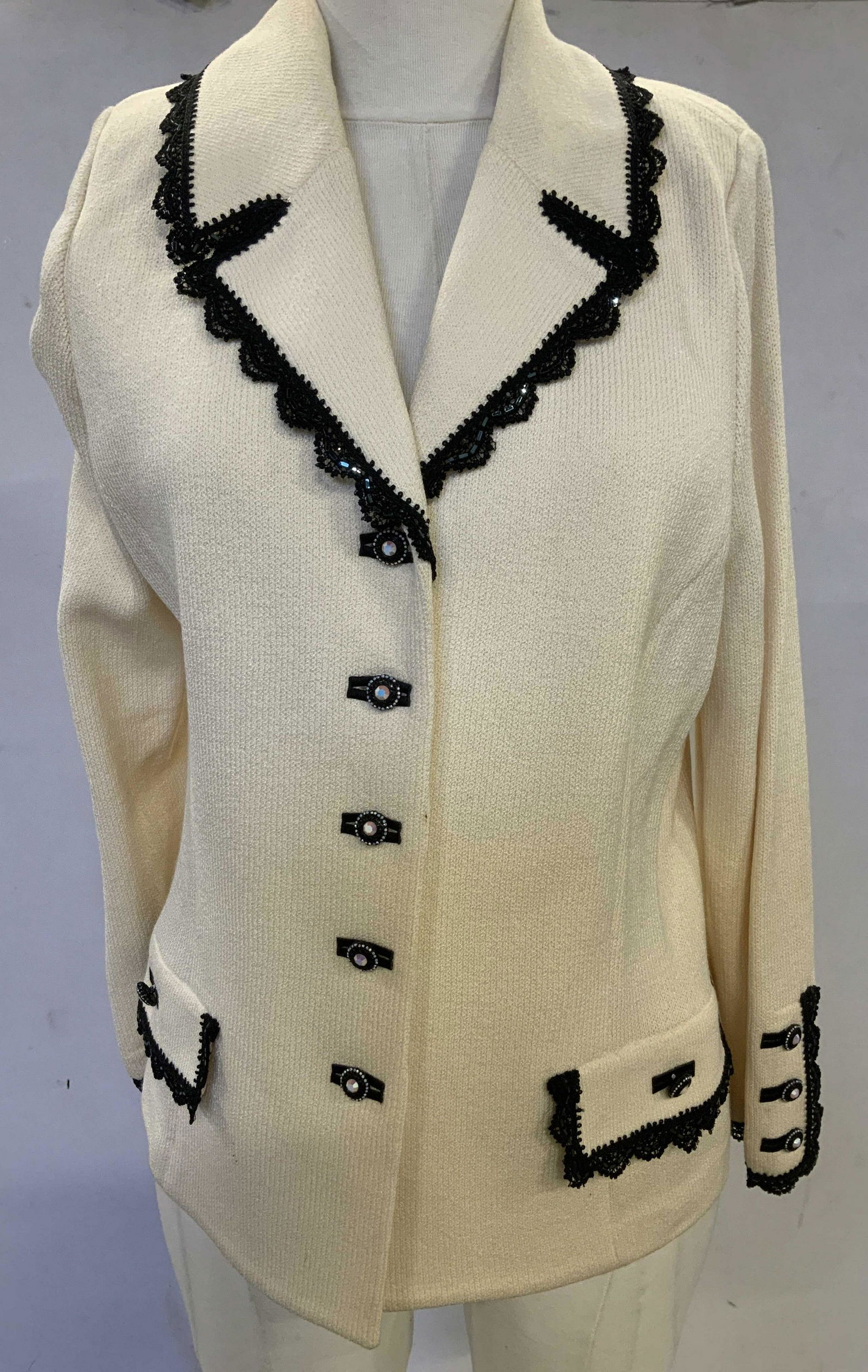 ST JOHN EVENING Dressy Cardigan Jacket (1 of 9)