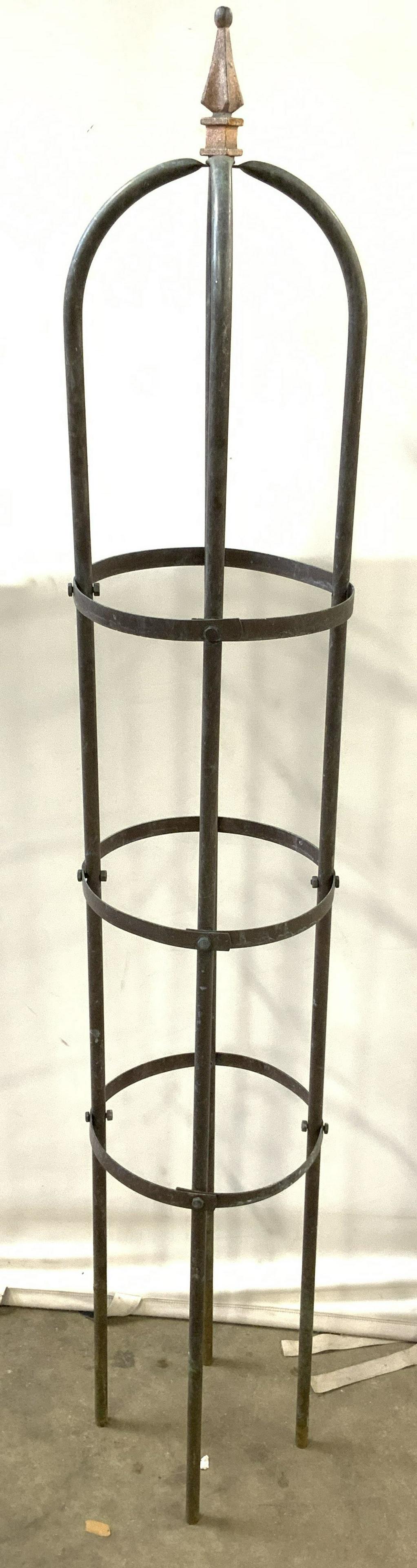 Metal Trellis Plant Support Obelisk Tower (1 of 10)