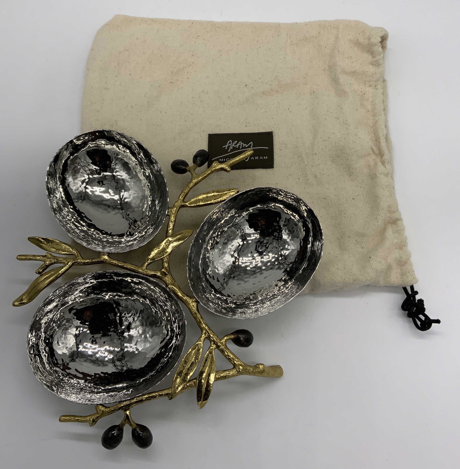 MICHAEL ARAM Olive Tree Branch Collectible Dish (1 of 7)