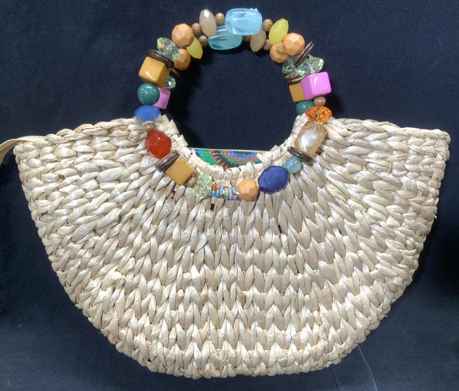 CAPPELLI Rush Handbag with Bejeweled Handle (1 of 8)