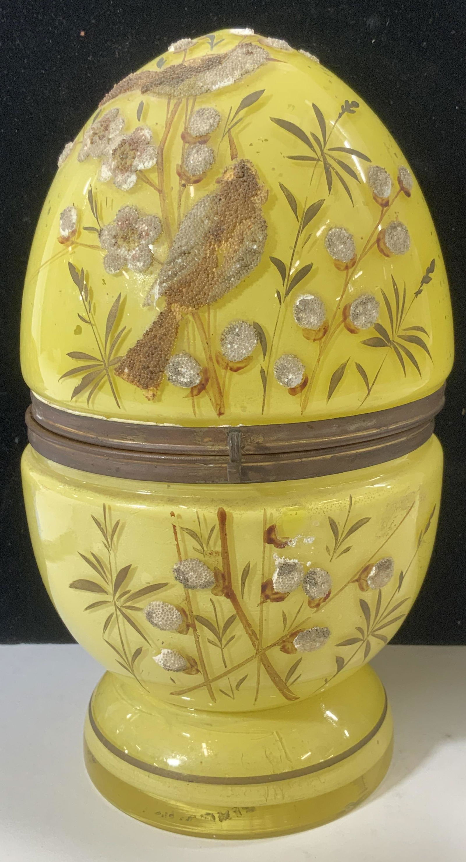 CZECHOSLOVAKIA LIQUOR Set in Glass Egg (1 of 9)