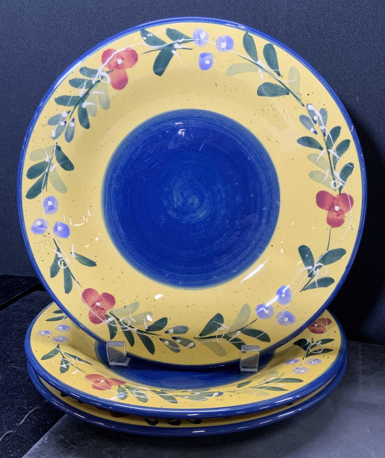 Lot 3 BAUM BROS Ceramic Plates (1 of 5)