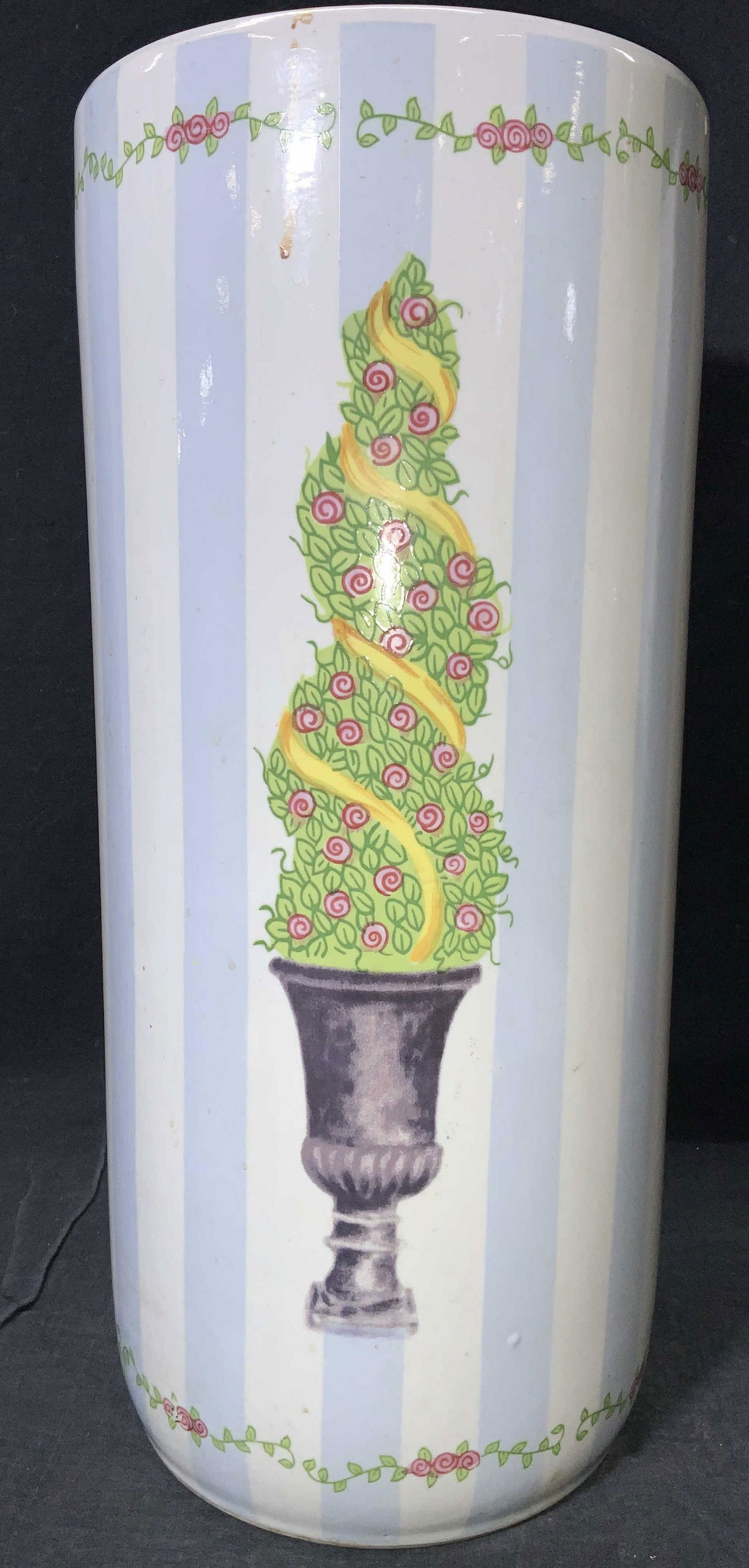 Centrium Ceramics Floral Umbrella Stand (1 of 9)