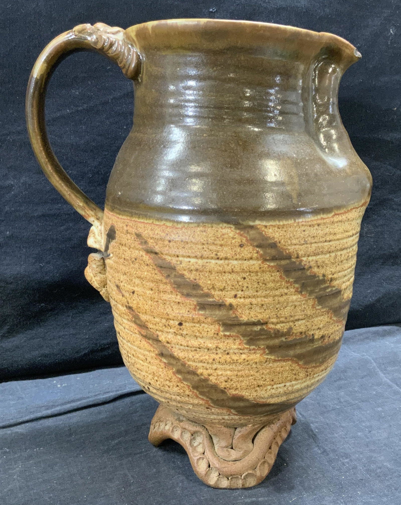 Glazed Ceramic Pitcher (1 of 8)