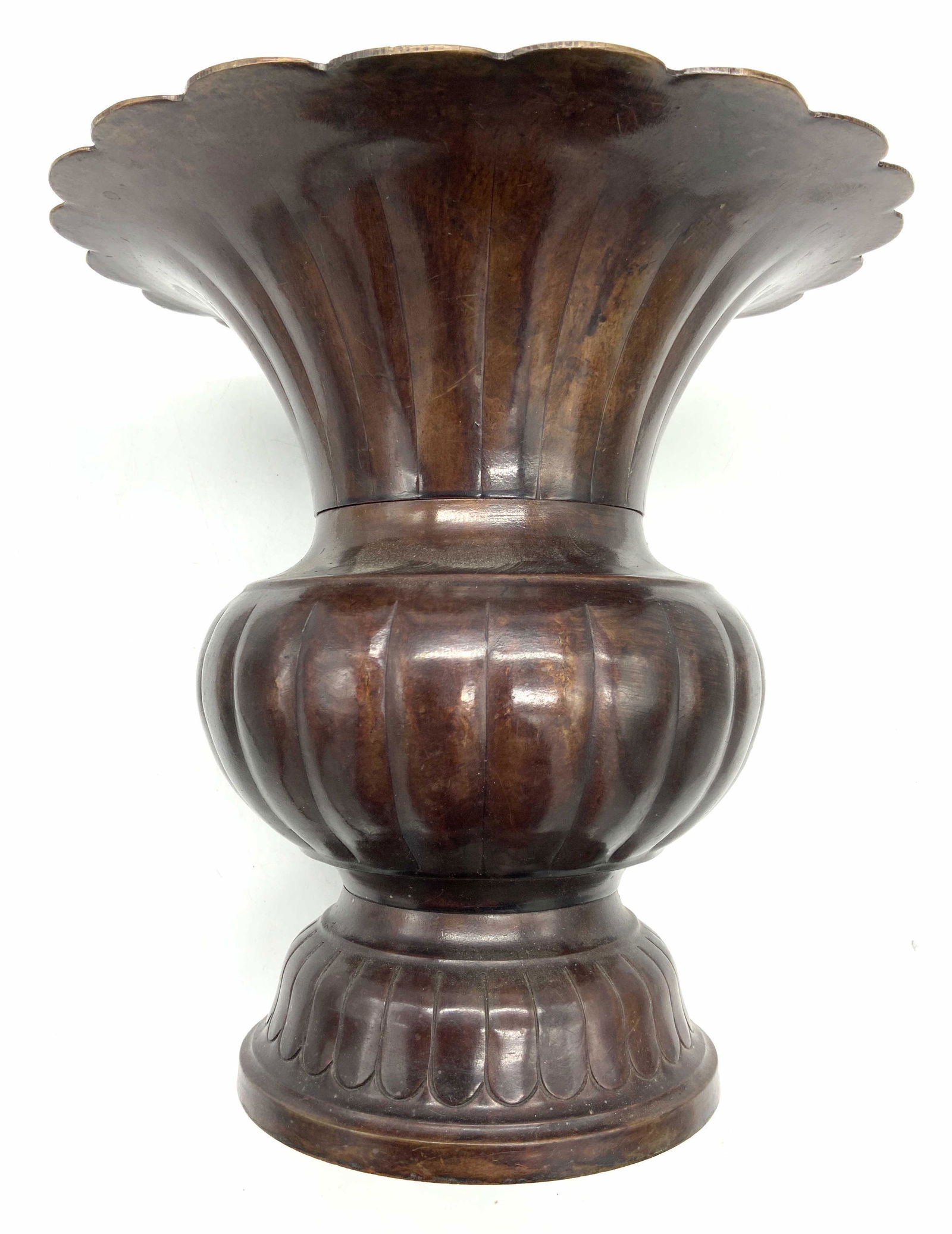 Vintage Colored Bronze Vessel (1 of 7)