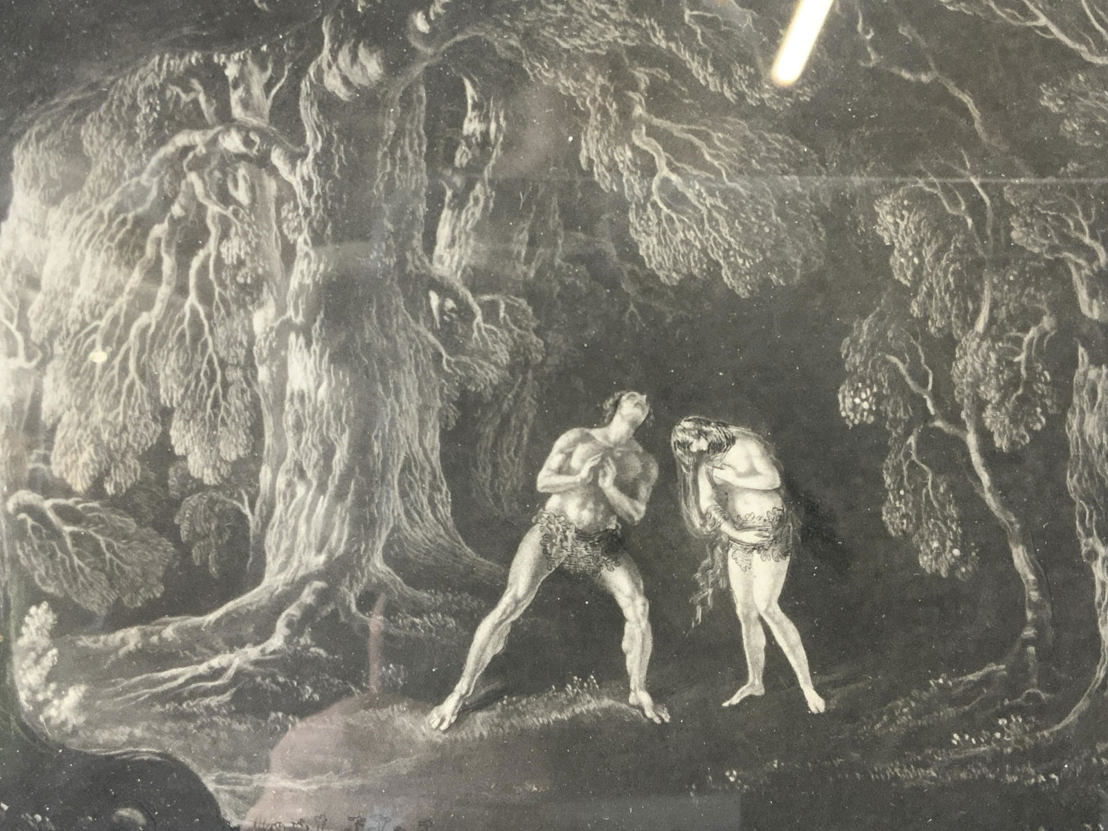 JOHN MARTIN Voice of the Almighty Mezzotint (1 of 10)