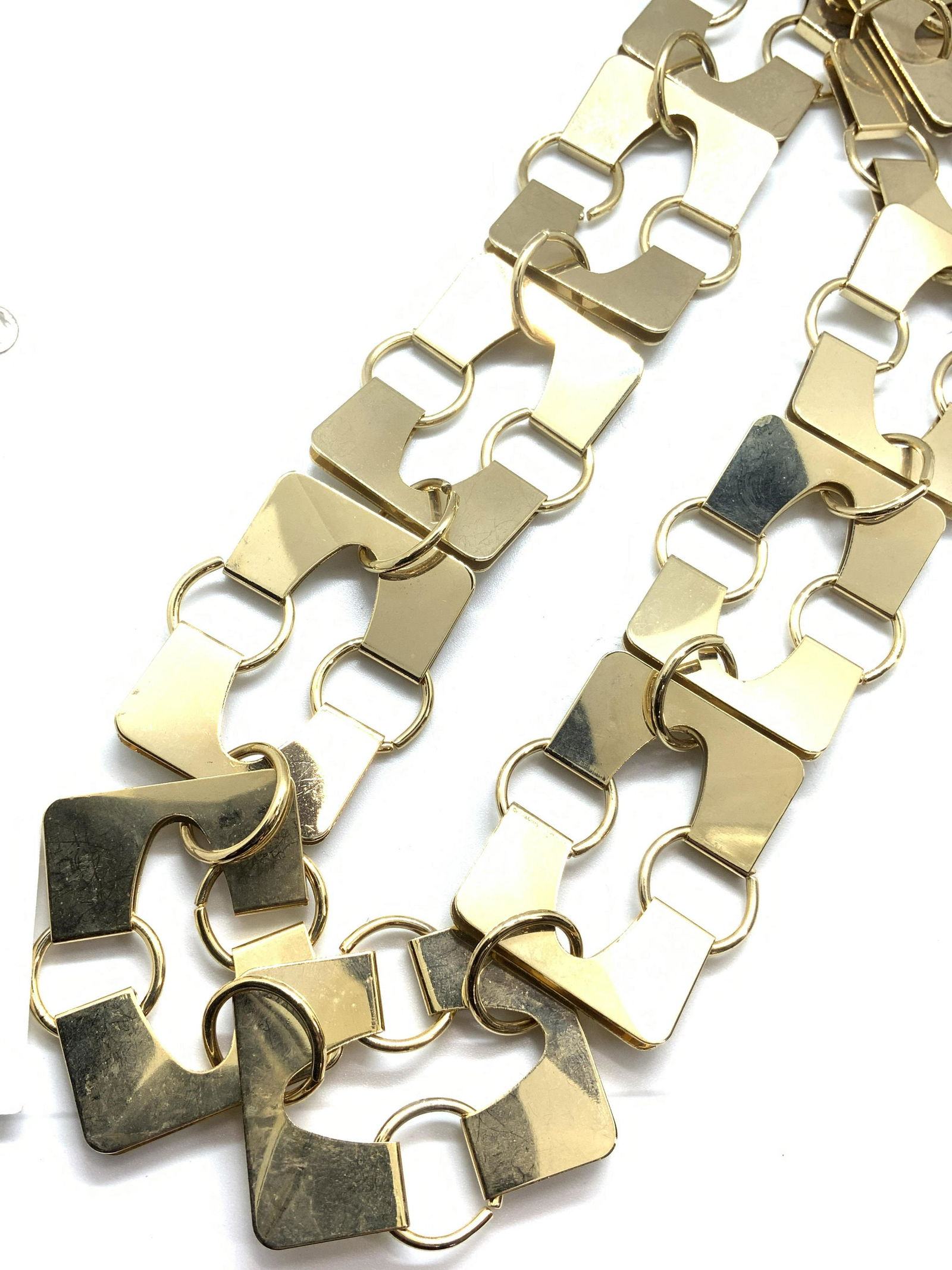 Gold Toned Statement Necklace (1 of 5)