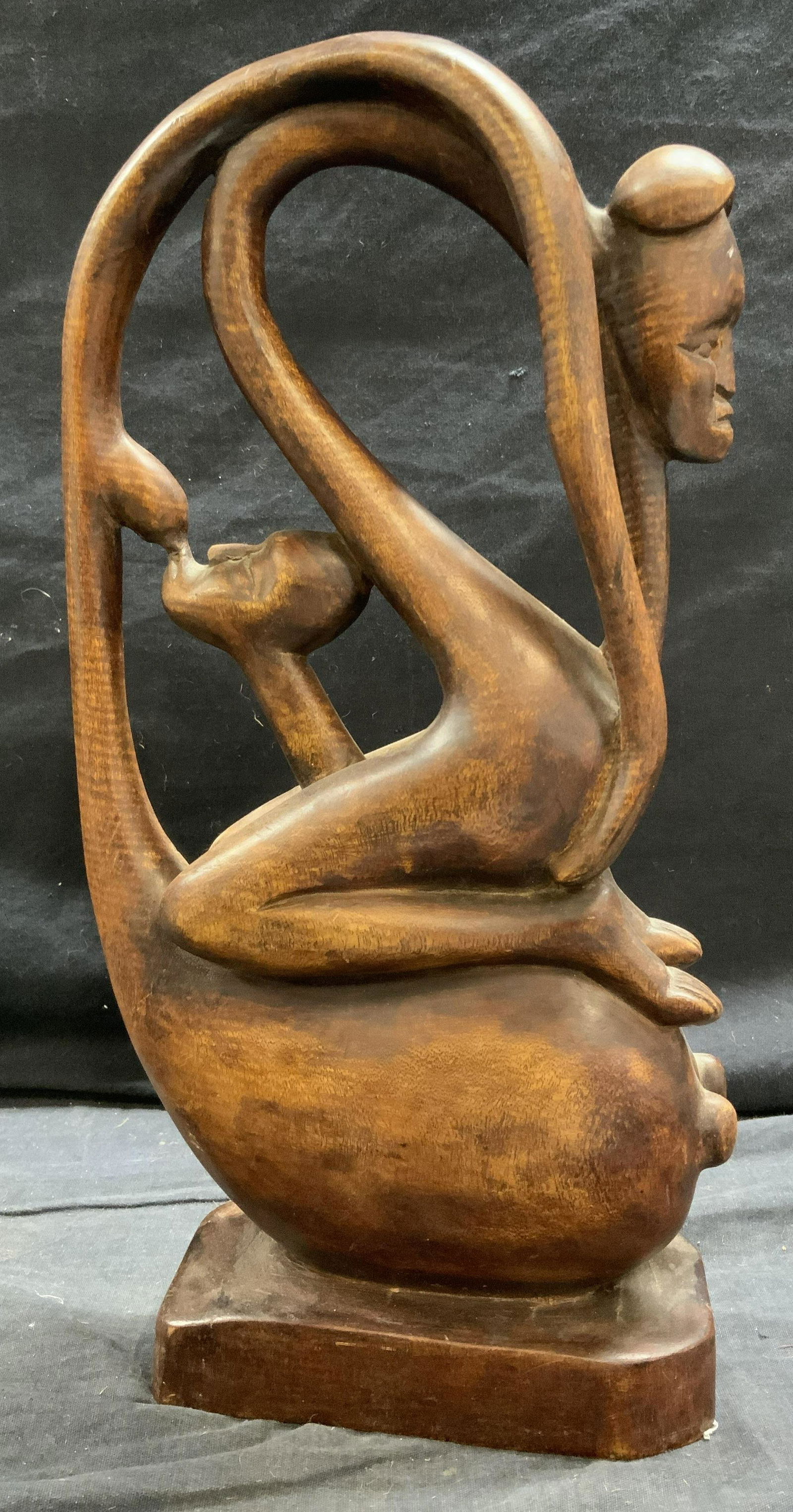 African Carved Wood Fetish Figural (1 of 6)