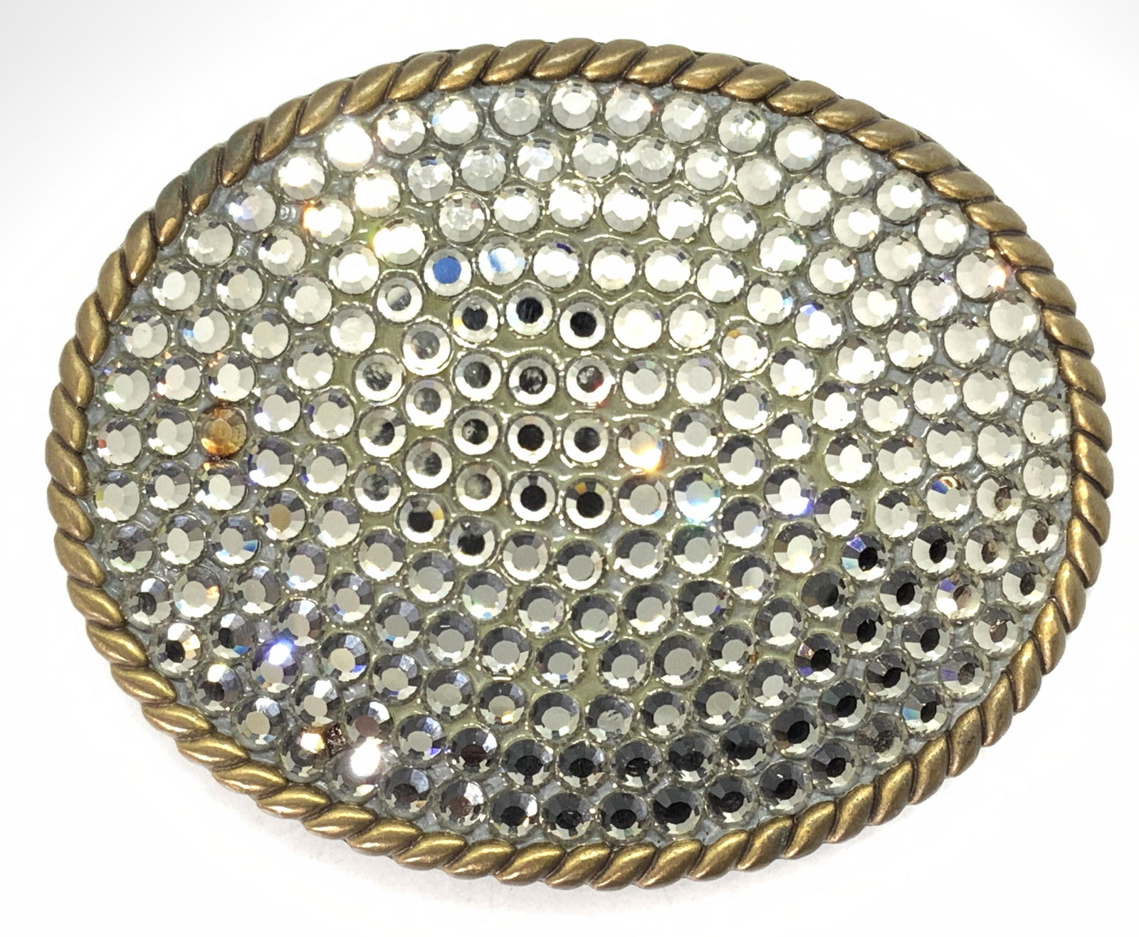 Tres Flores, Brass Toned Statement Belt Buckle (1 of 6)