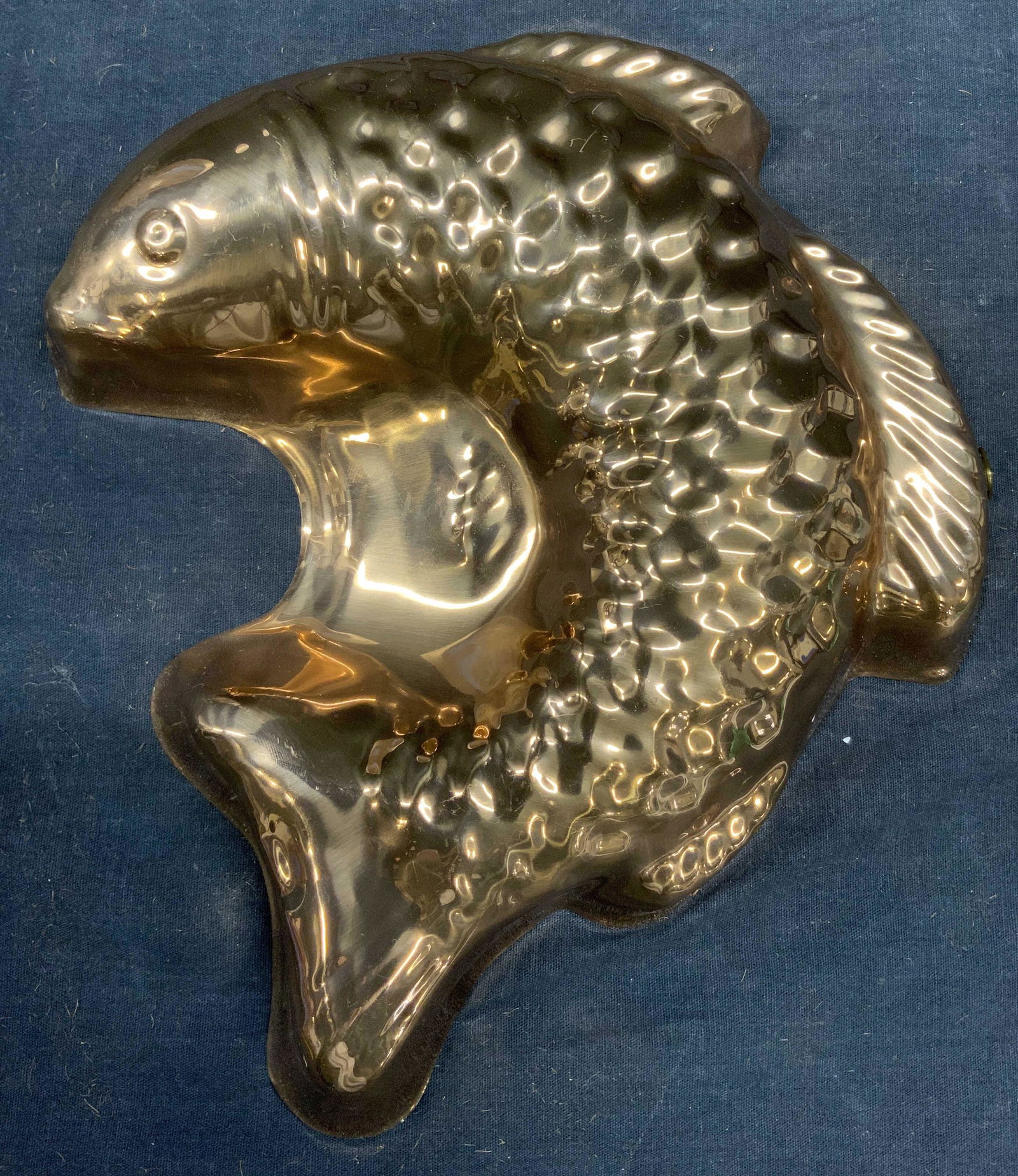 Vintage Copper Plated Fish Wall Mold (1 of 5)