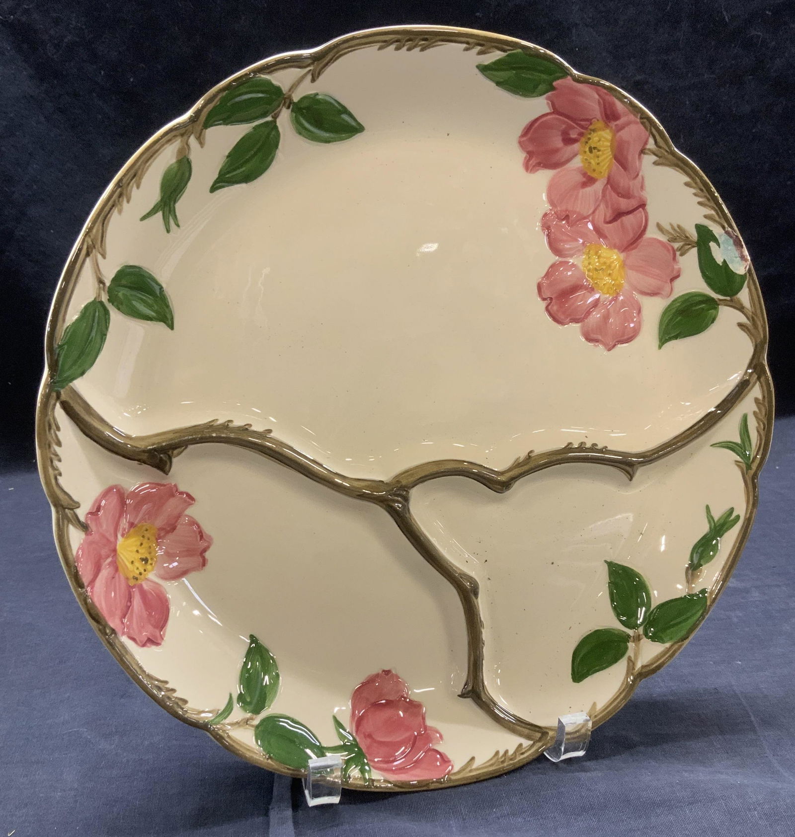 Ceramic Floral Serving Plate (1 of 5)