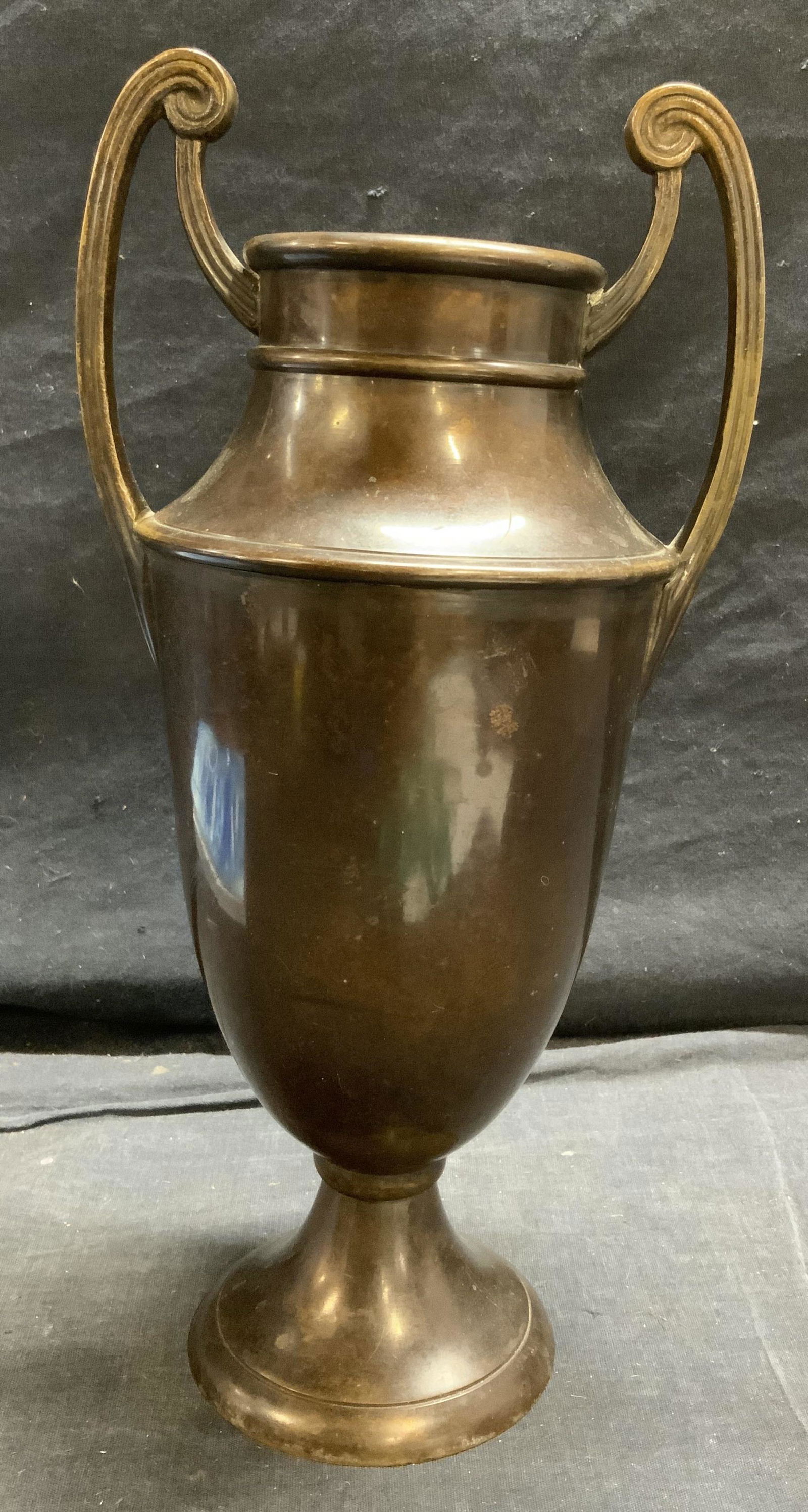 Ancient Greek Style Bronze Amphora Vase (1 of 6)