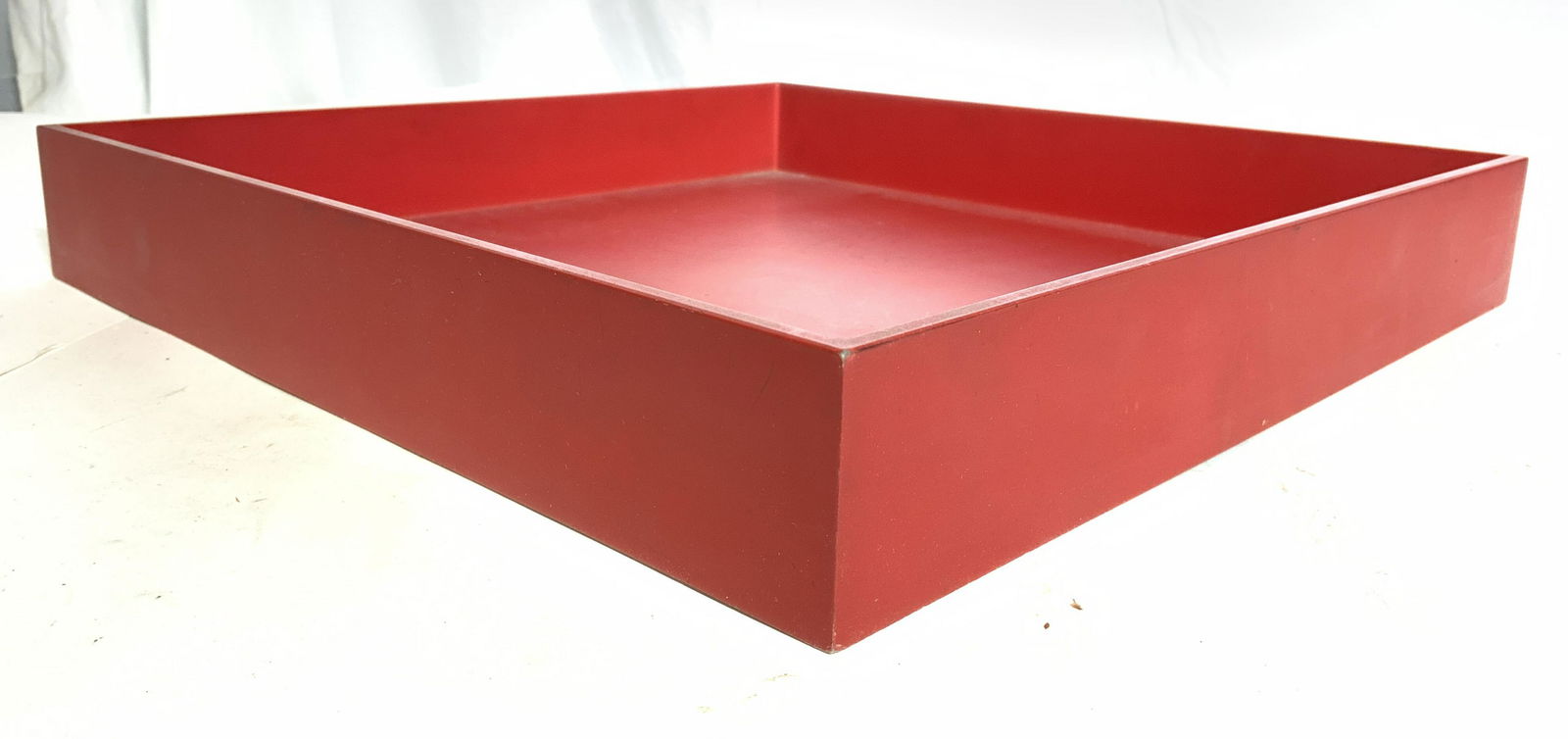 Modern PALASET Red Serving Tray, Finland (1 of 7)