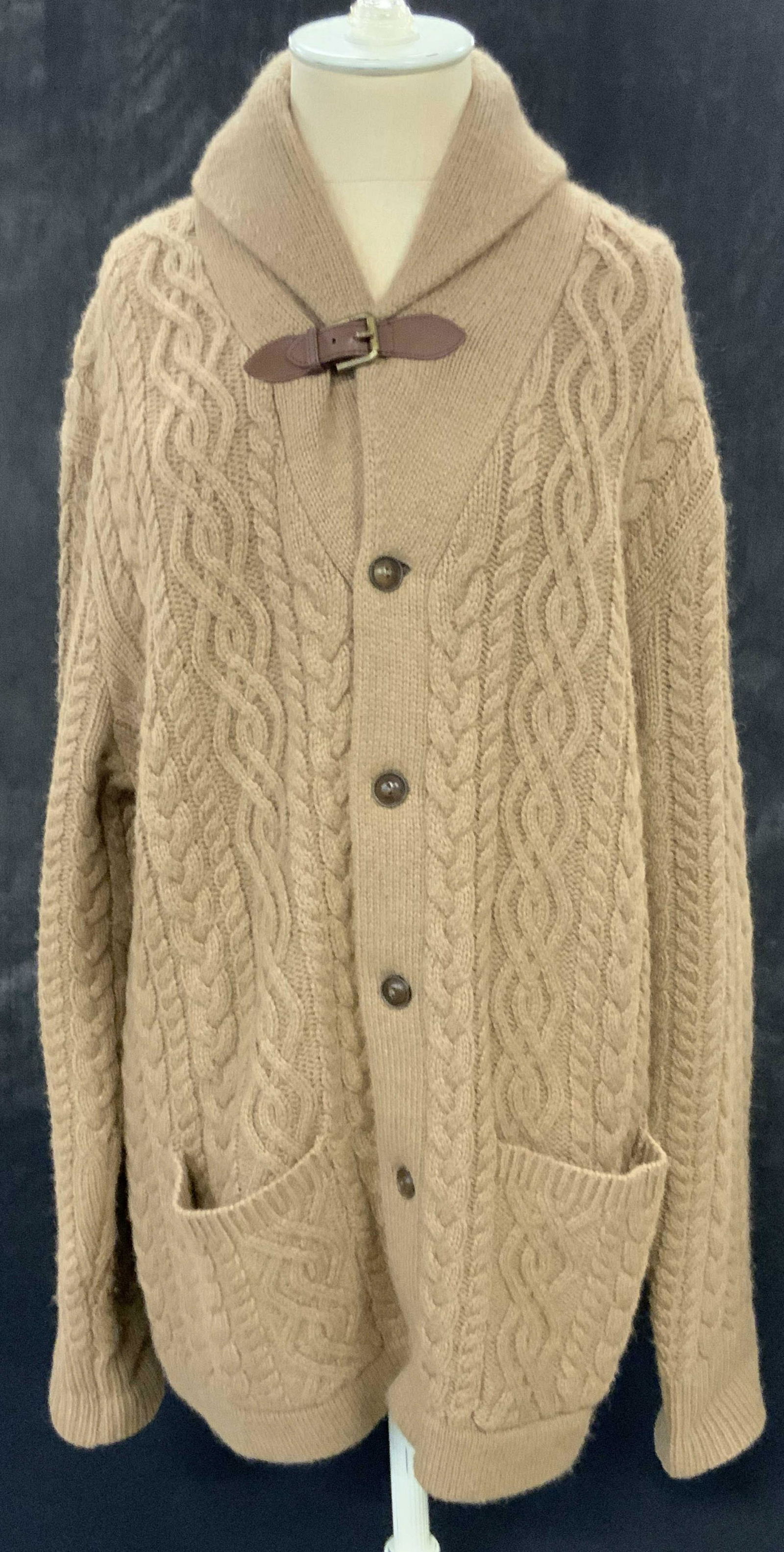 POLO RALPH LAUREN Camel Hair Sweater (1 of 12)