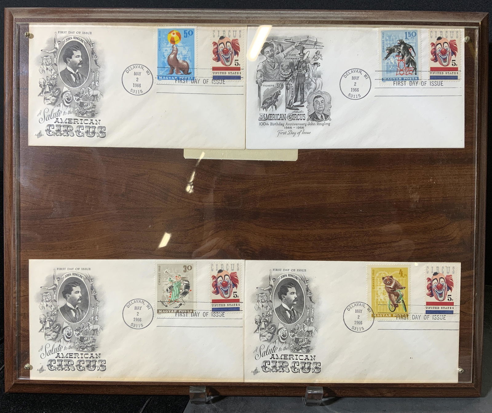 American Circus Mounted Ephemera (1 of 6)