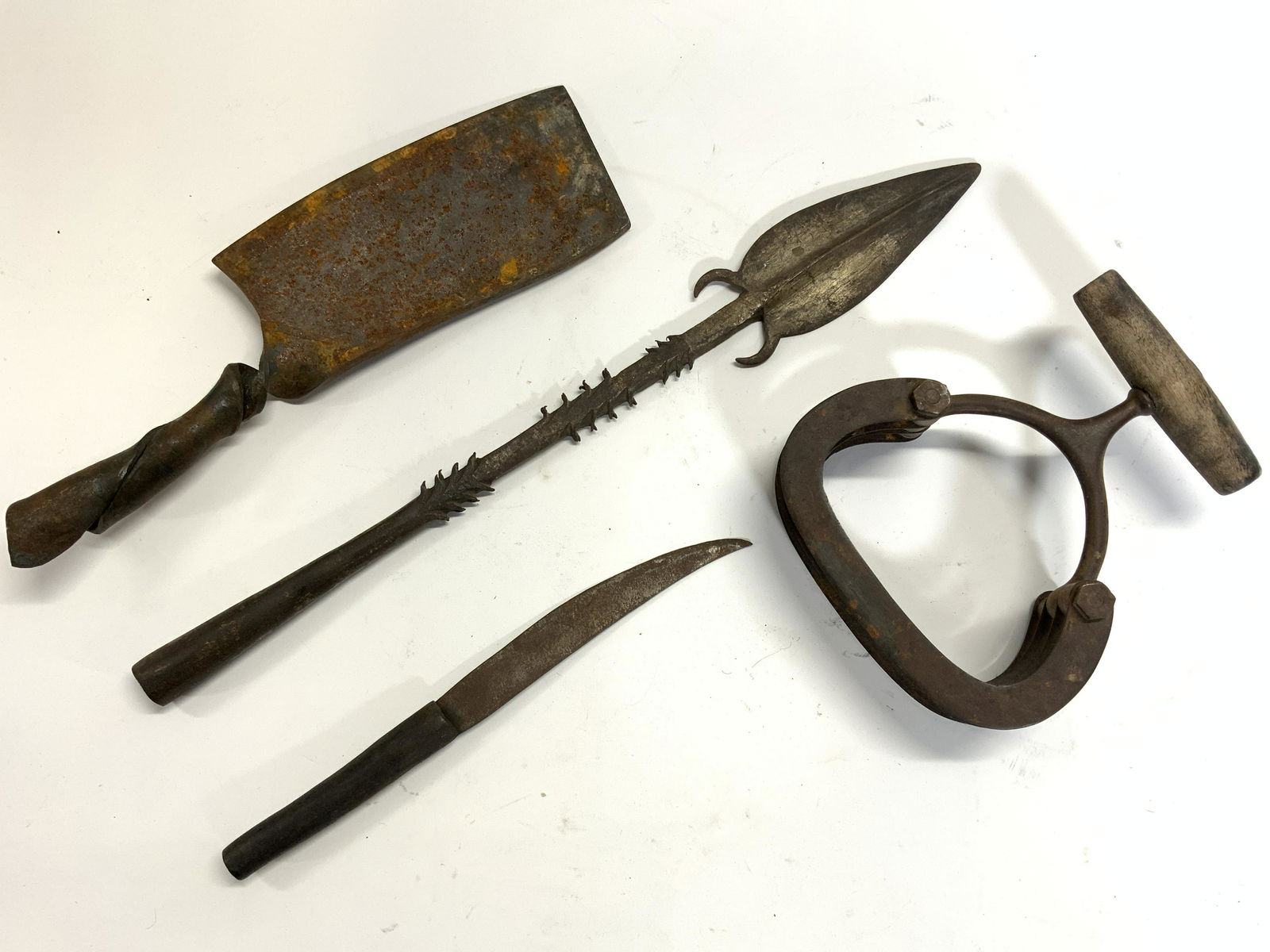 Lot Antique 4 Metal Oddities & Tools (1 of 7)