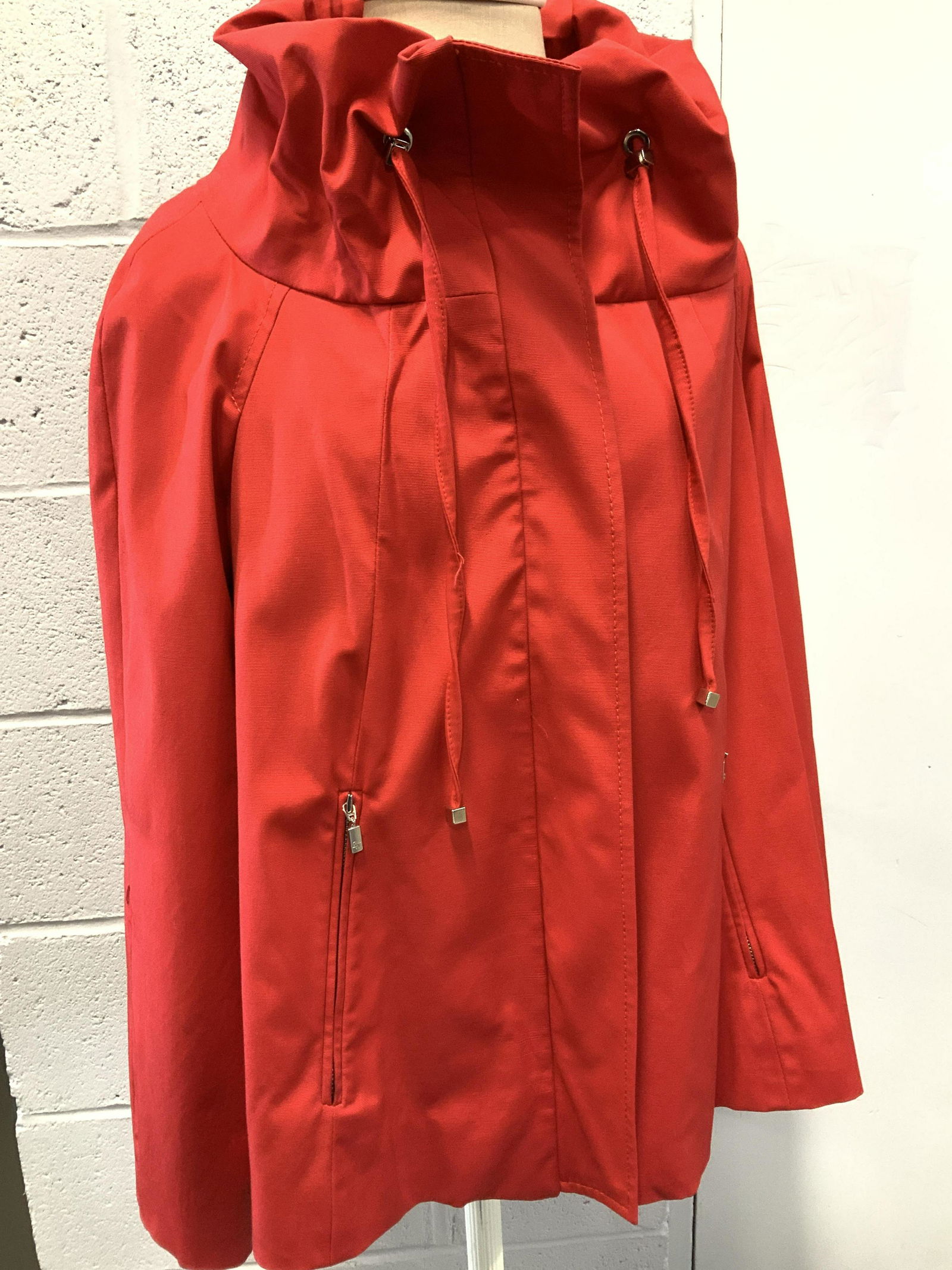 ZARA RED LADIES LIGHTWEIGHT JACKET (1 of 6)
