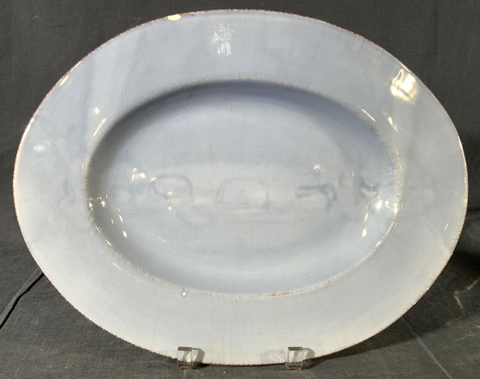 BLOOMINGDALES Oval Porcelain Serving Dish (1 of 7)