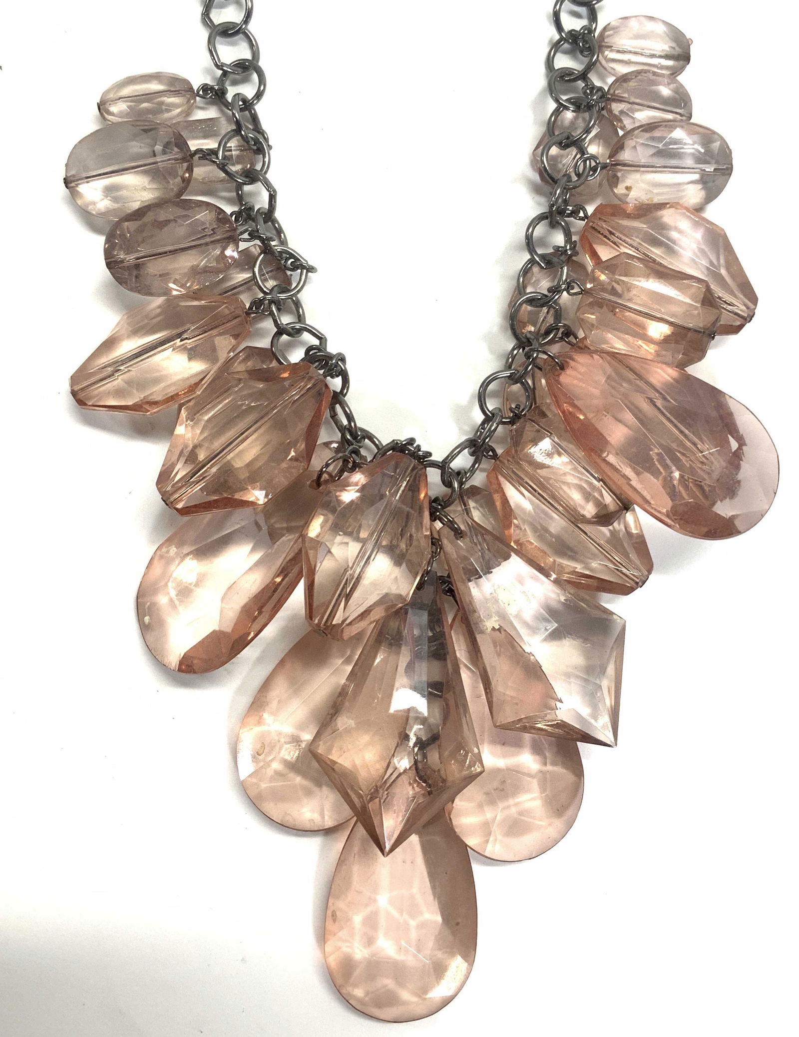 GRAZIANO Chunky Statement Prism Necklace (1 of 4)