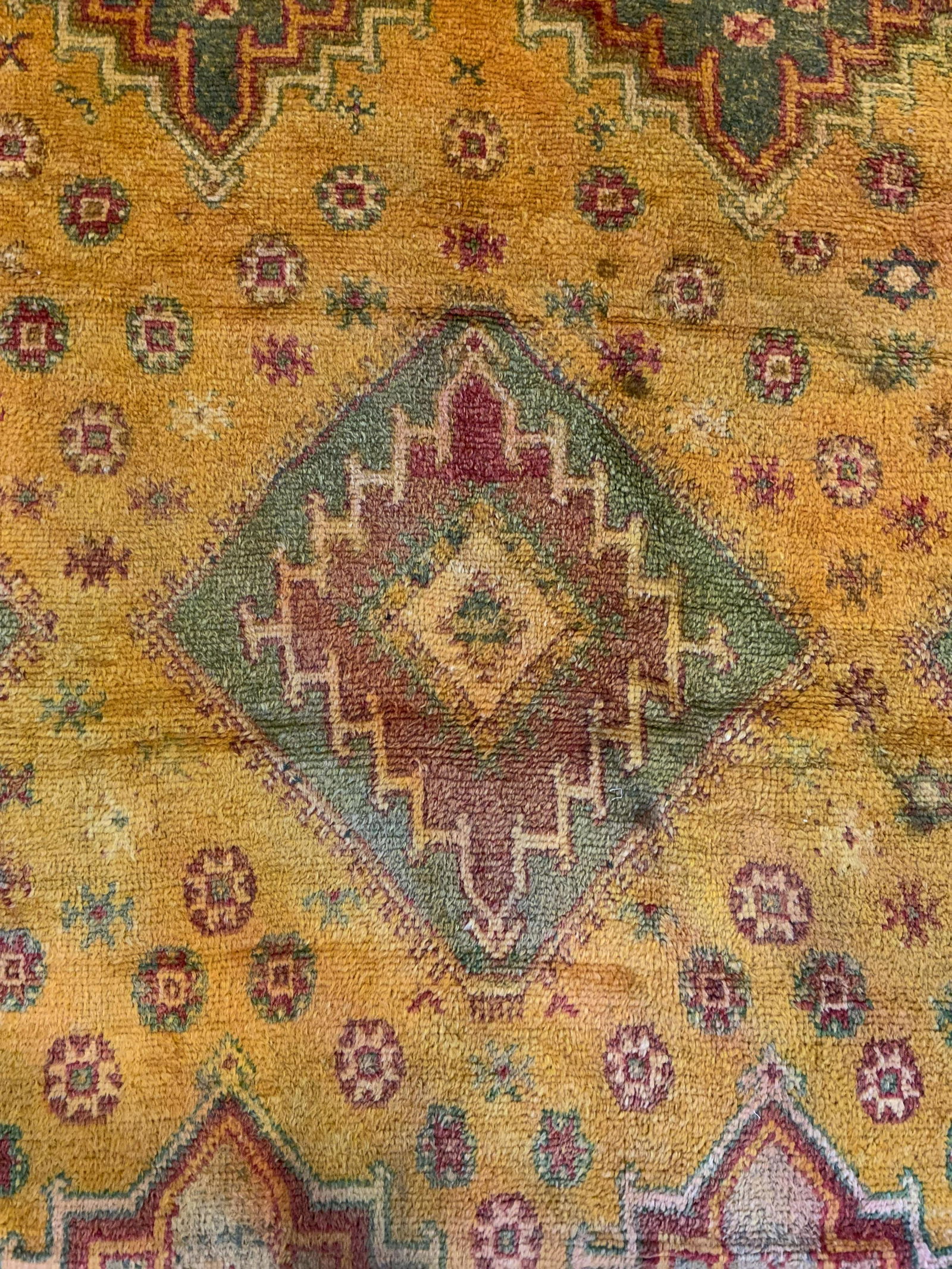 Vintage Handmade Moroccan Wool Rug (1 of 8)