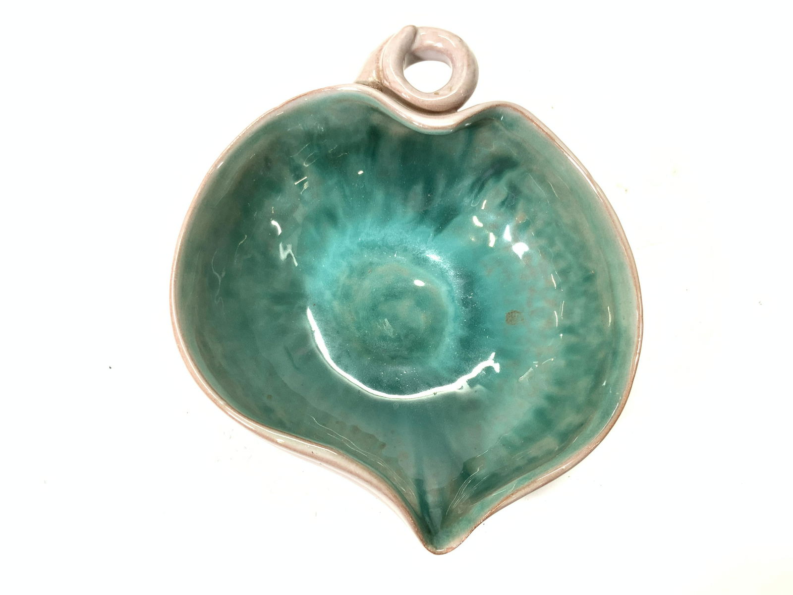 Stangl Pottery Ceramic Leaf Shaped Bowl (1 of 7)