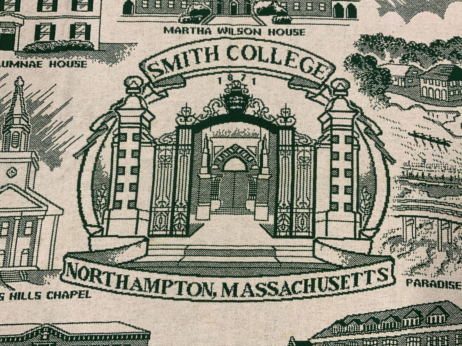 Smith College Throw Blanket (1 of 8)