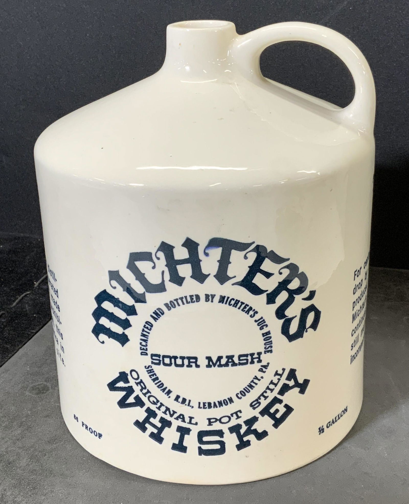 MICHTERS WHISKEY Ceramic Jug (1 of 5)