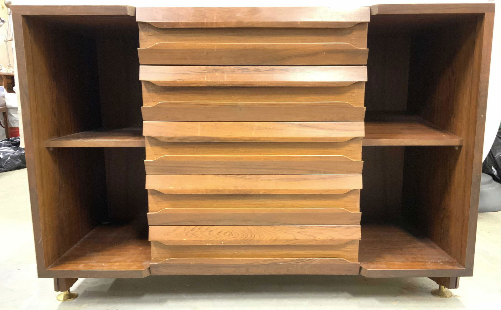 Vintage Footed Sideboard W Drawers (1 of 10)