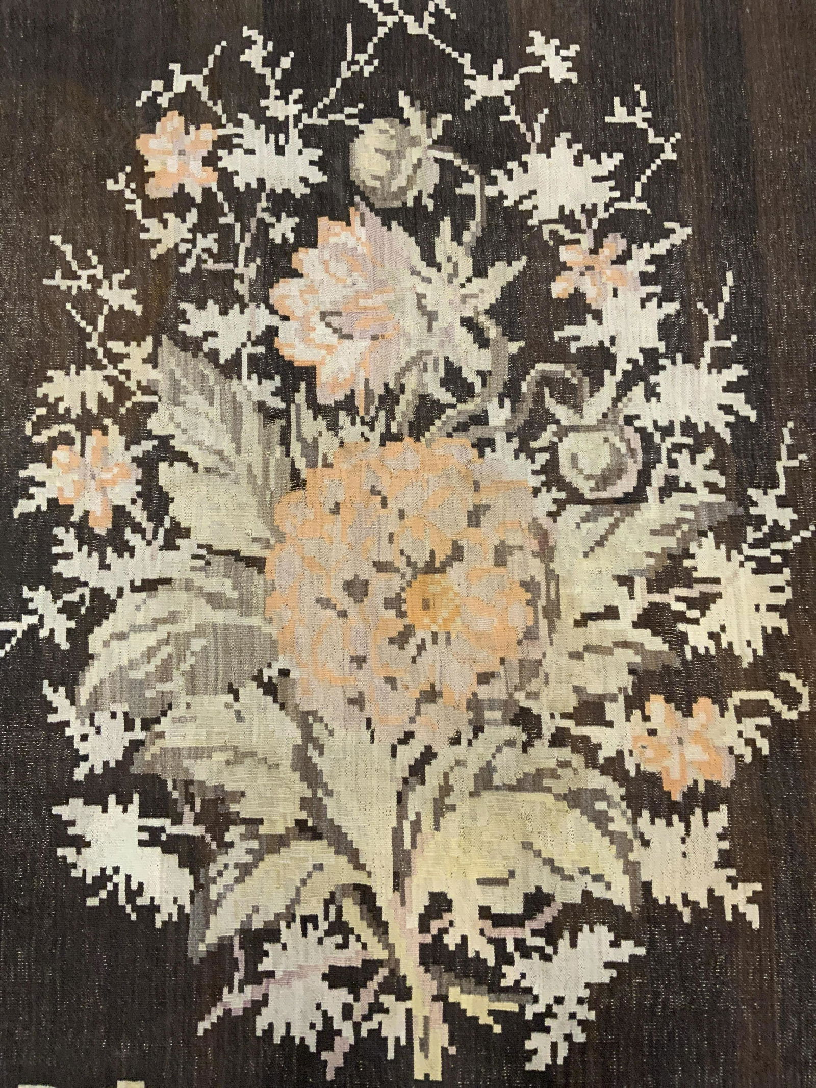 Vintage Flat Weave Area Rug (1 of 6)
