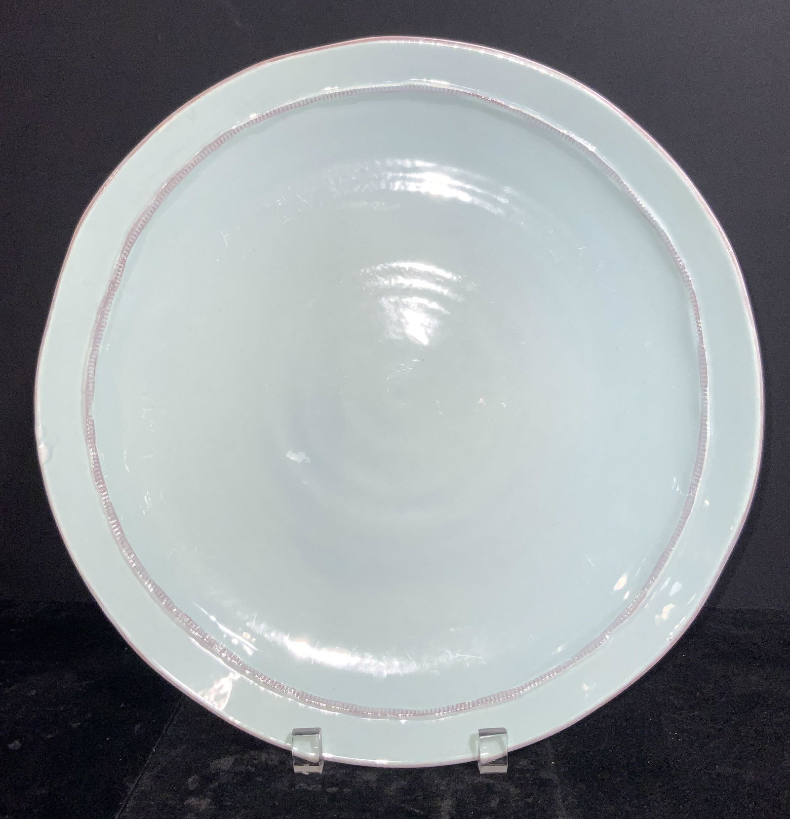 CRATE & BARREL Italian Ceramic Serving Platter (1 of 9)