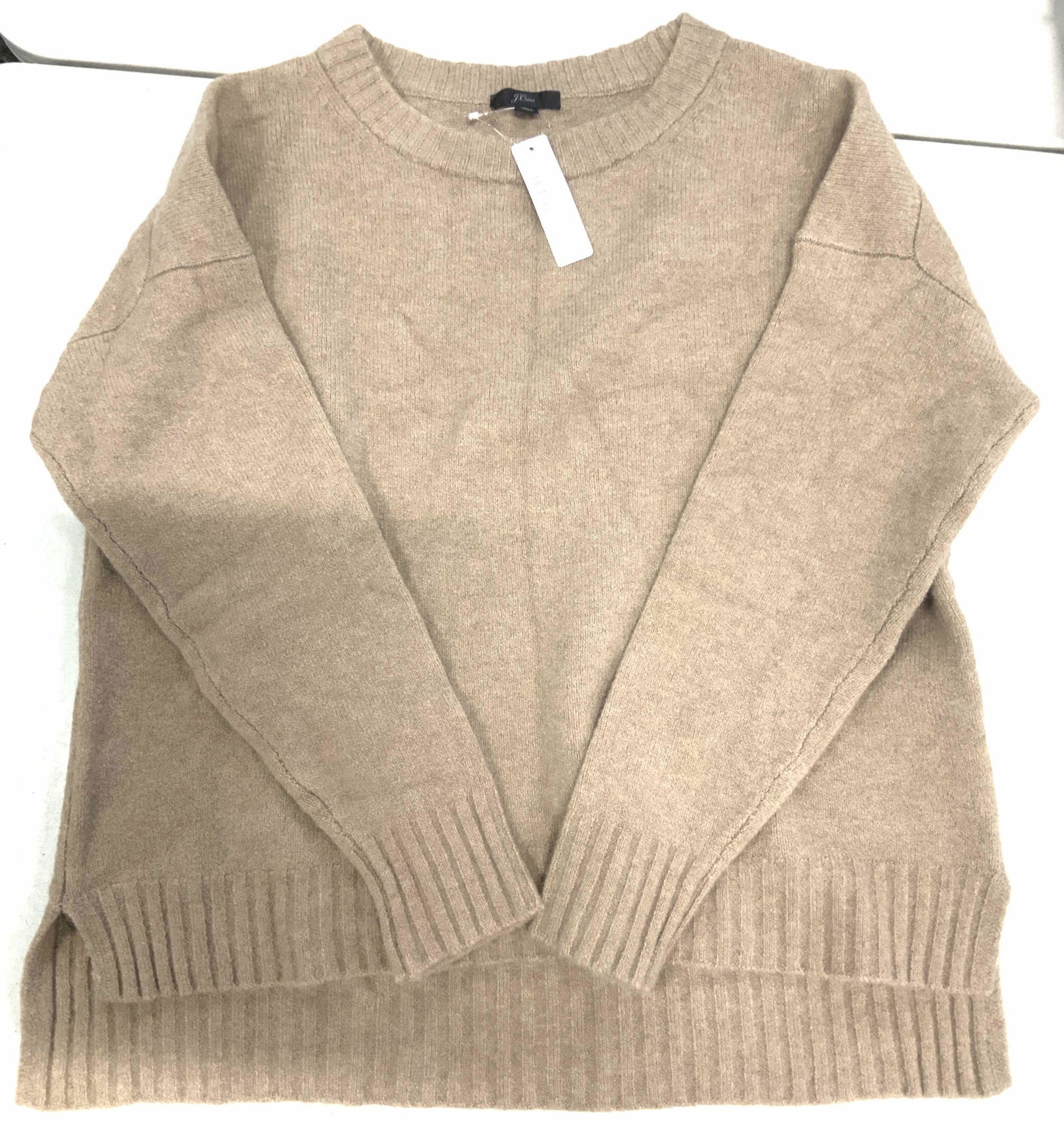 J. Crew Nylon & Wool Crew Neck Sweater, NWT (1 of 5)