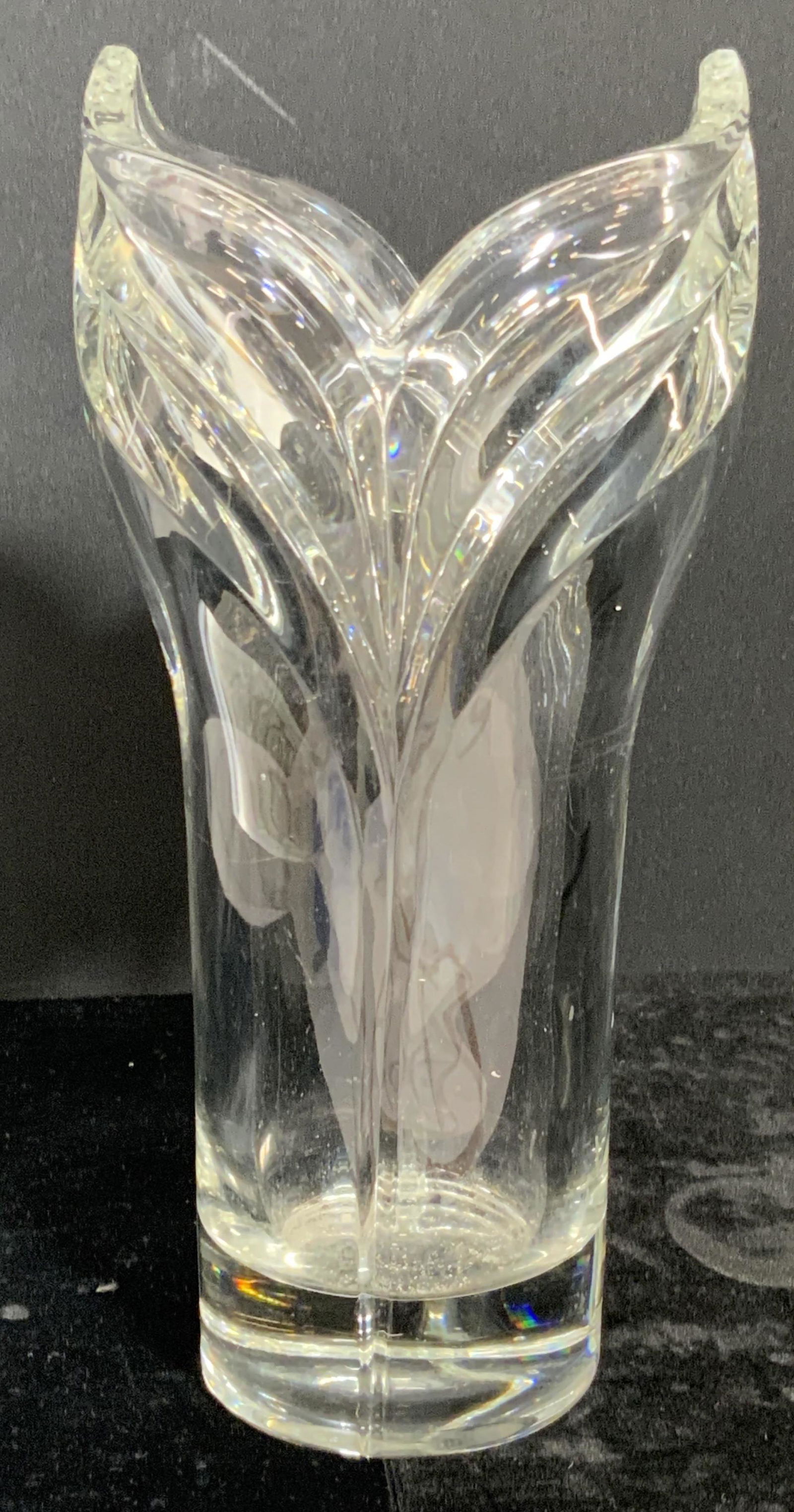 Vintage Cut Crystal Tabletop Vase (1 of 8)
