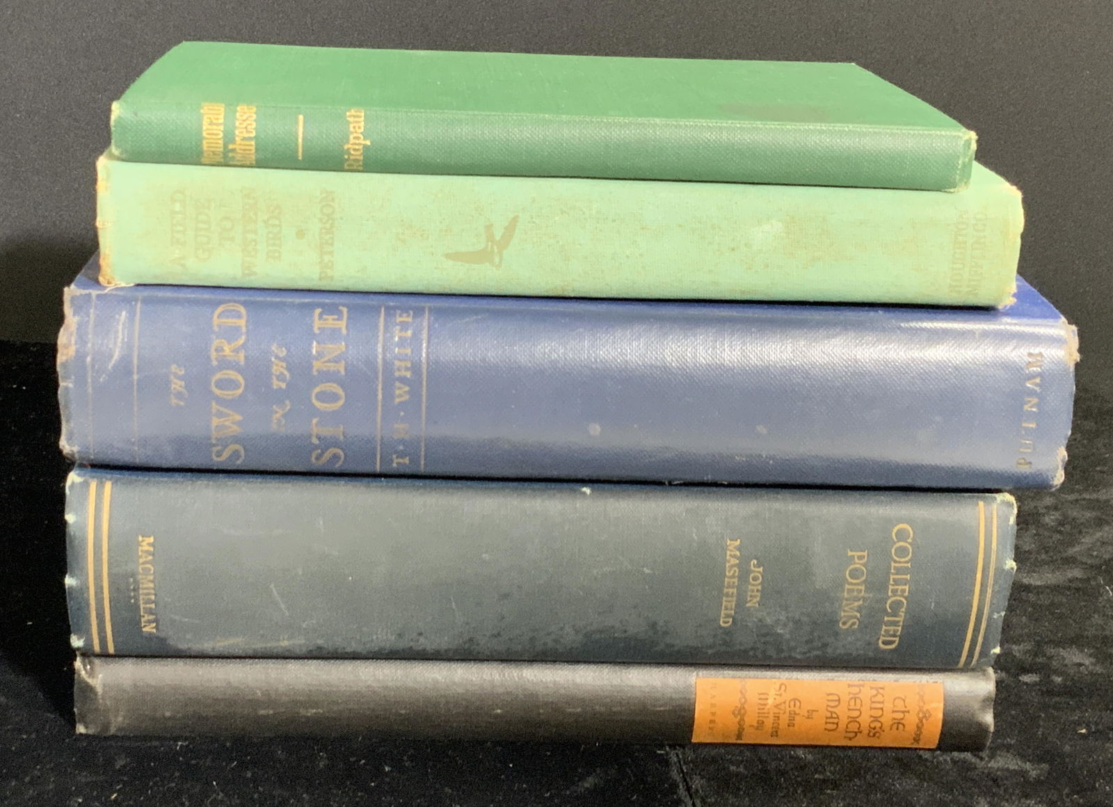 5 Vintage Hardcover Books, John Masefield & More (1 of 13)