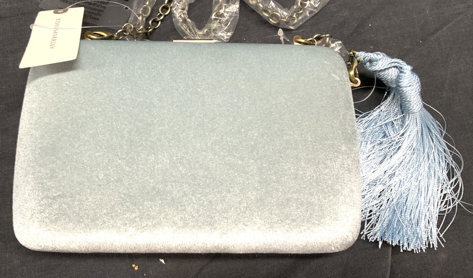ANTHROPOLOGIE Clutch W Chain Link NWT (1 of 9)