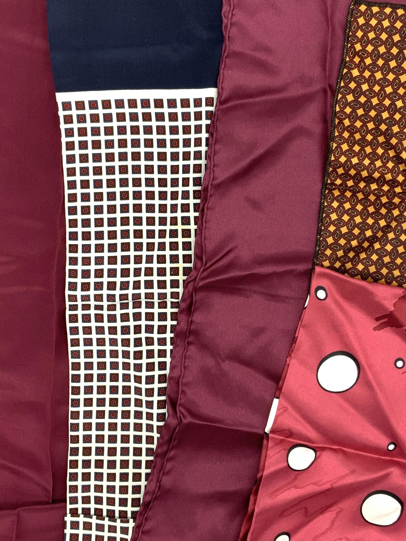 CAMERINO, UNGARO, & More Lot of 5 Vtg. Scarves, IT (1 of 6)