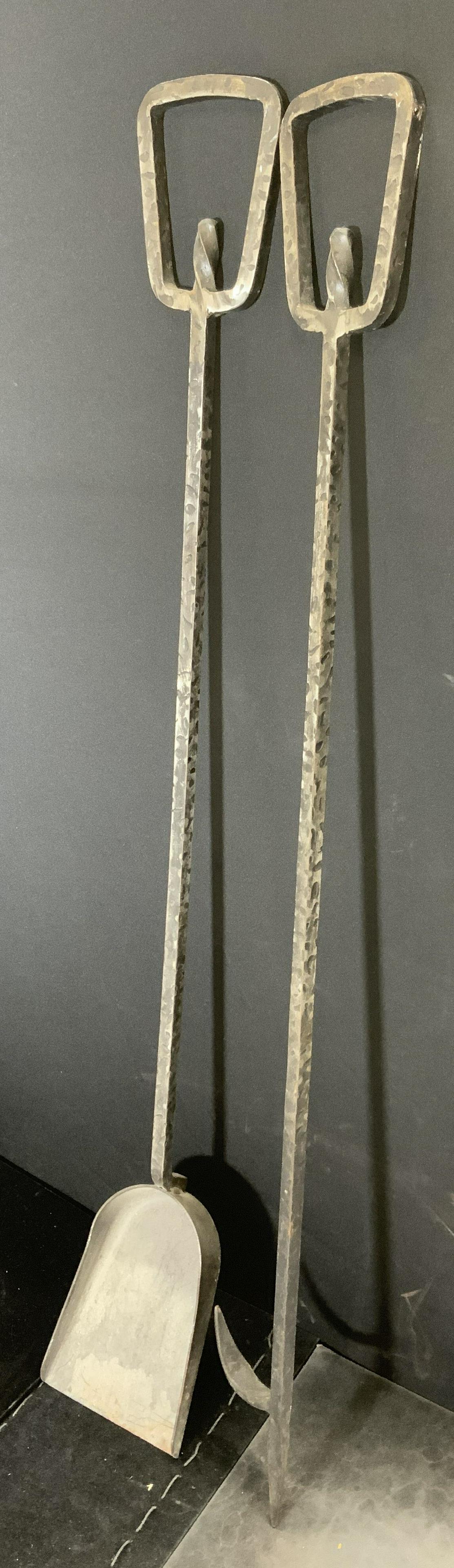 Lot 2 Cast Iron Fireplace Accessories (1 of 6)